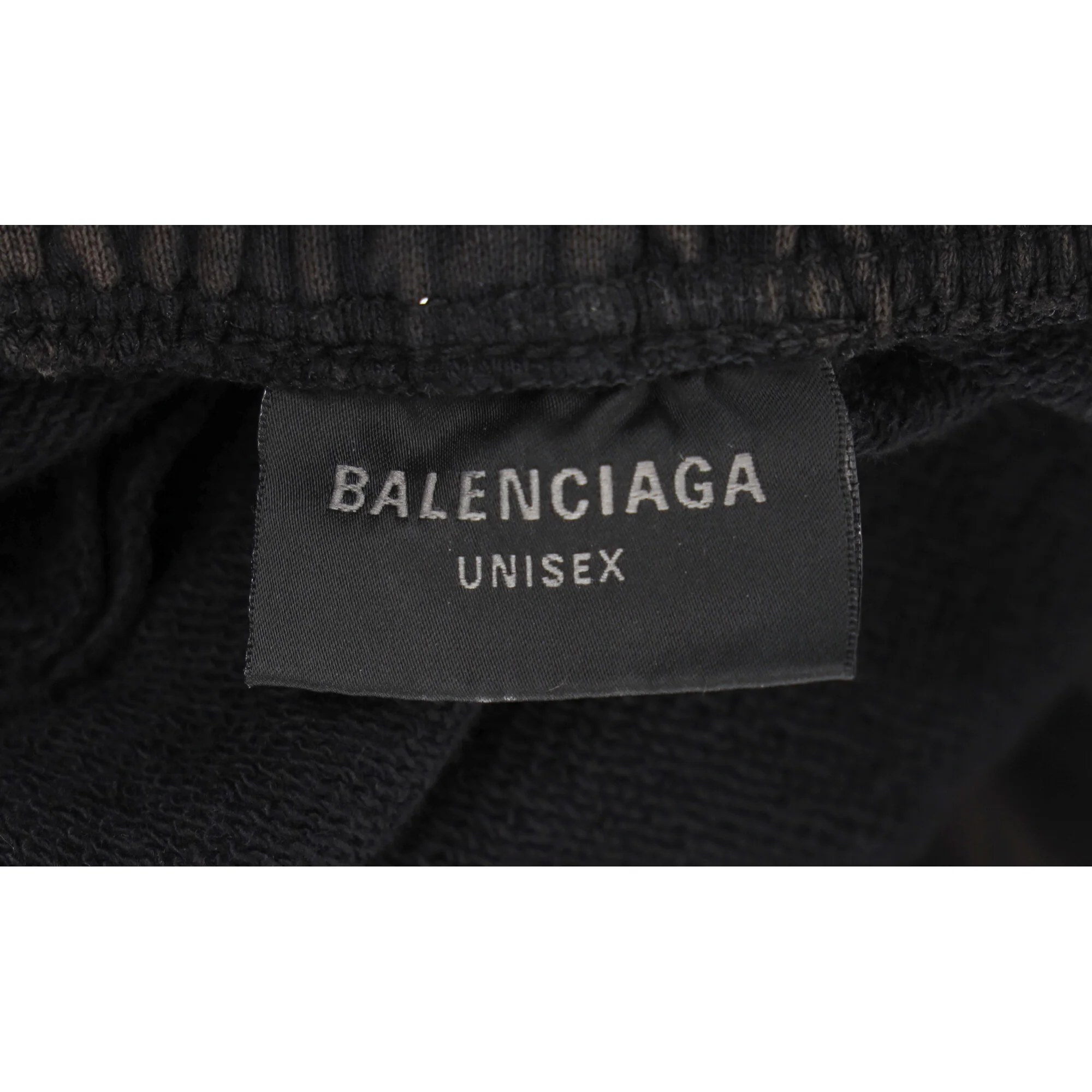 Men's Balenciaga Running Shorts in Grey Cotton - Image 10