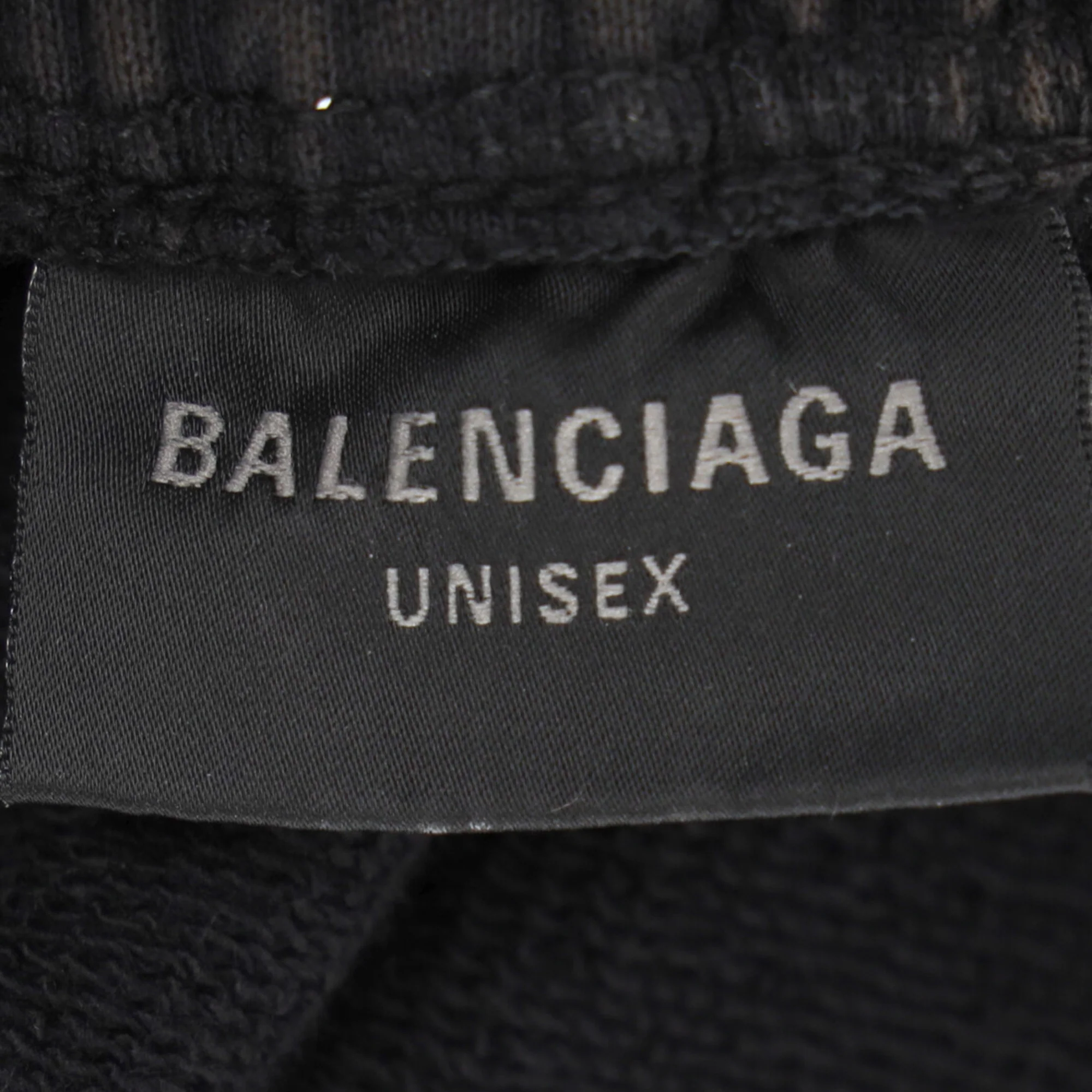 Men's Balenciaga Running Shorts in Grey Cotton - Image 4