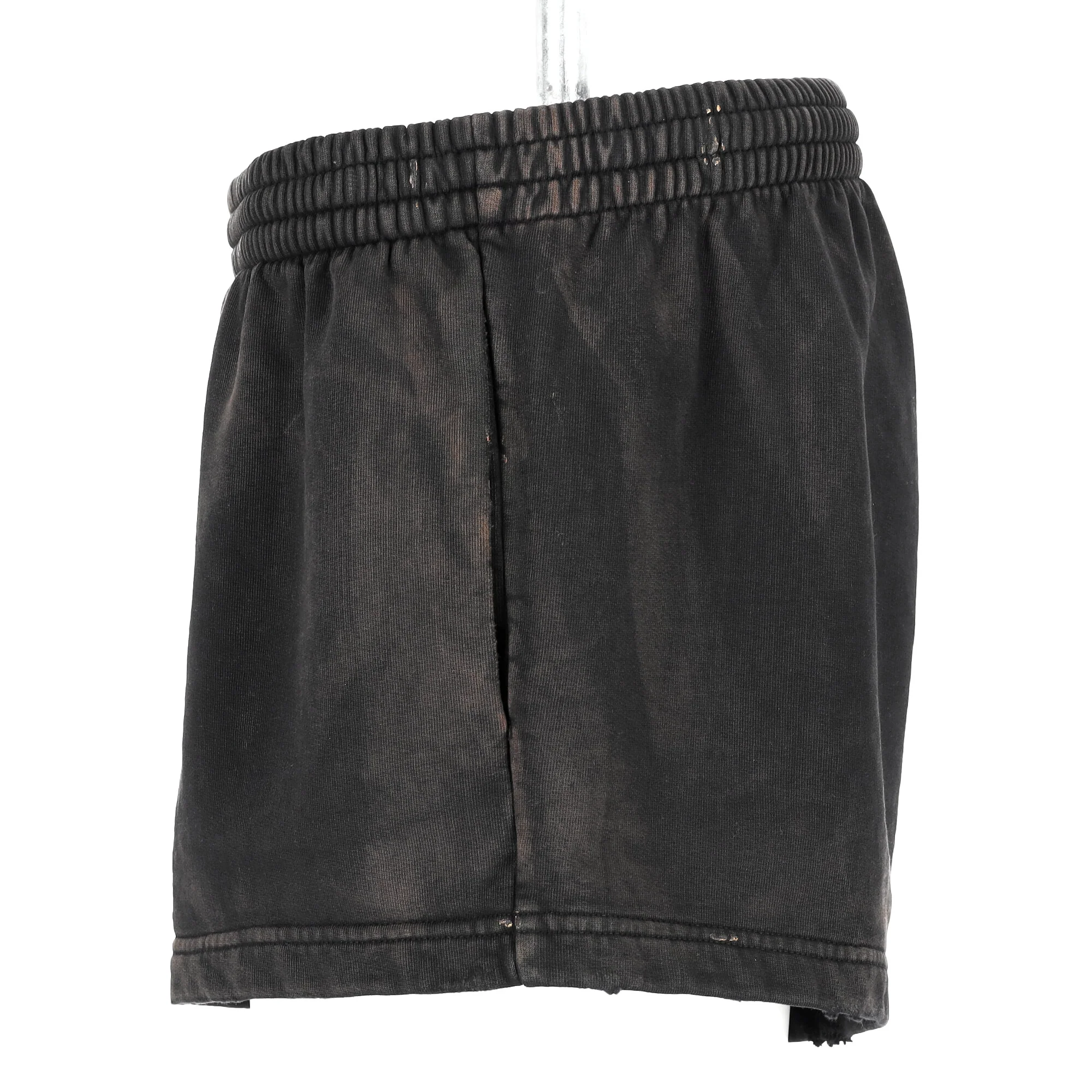 Men's Balenciaga Running Shorts in Grey Cotton - Image 8