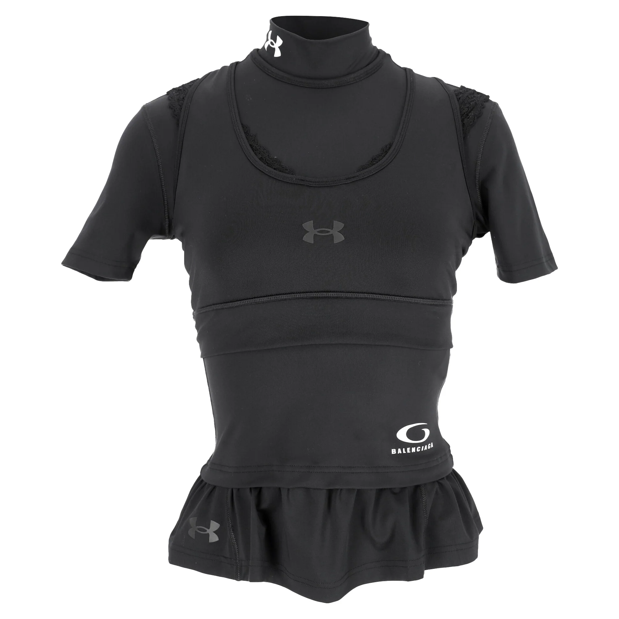 Women's Balenciaga x Under Armour® Layered Short Sleeve Top