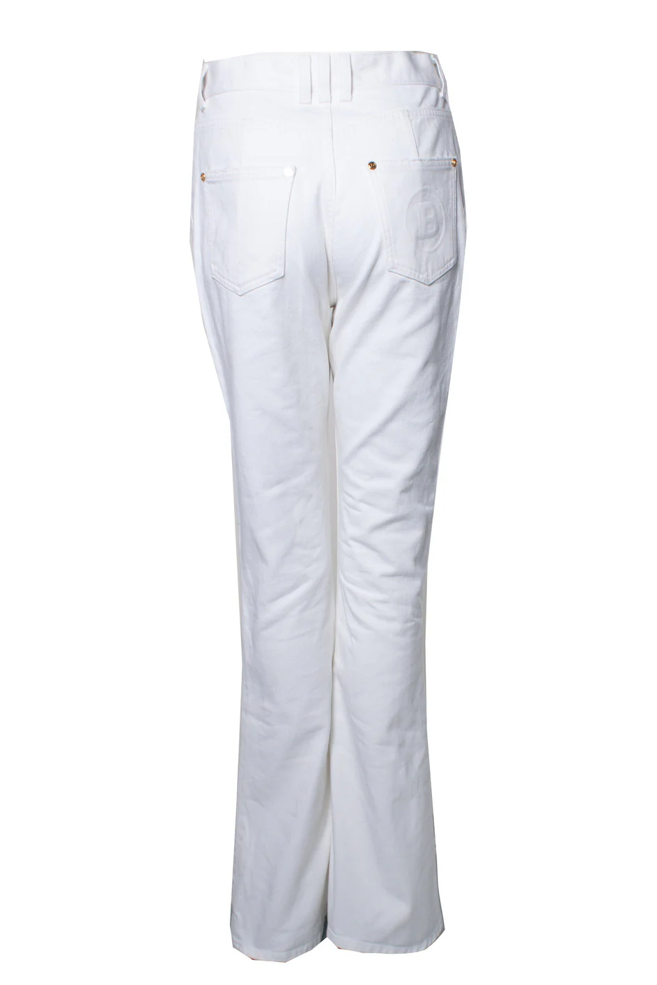 Women's Balmain Flared jeans in white - Image 2