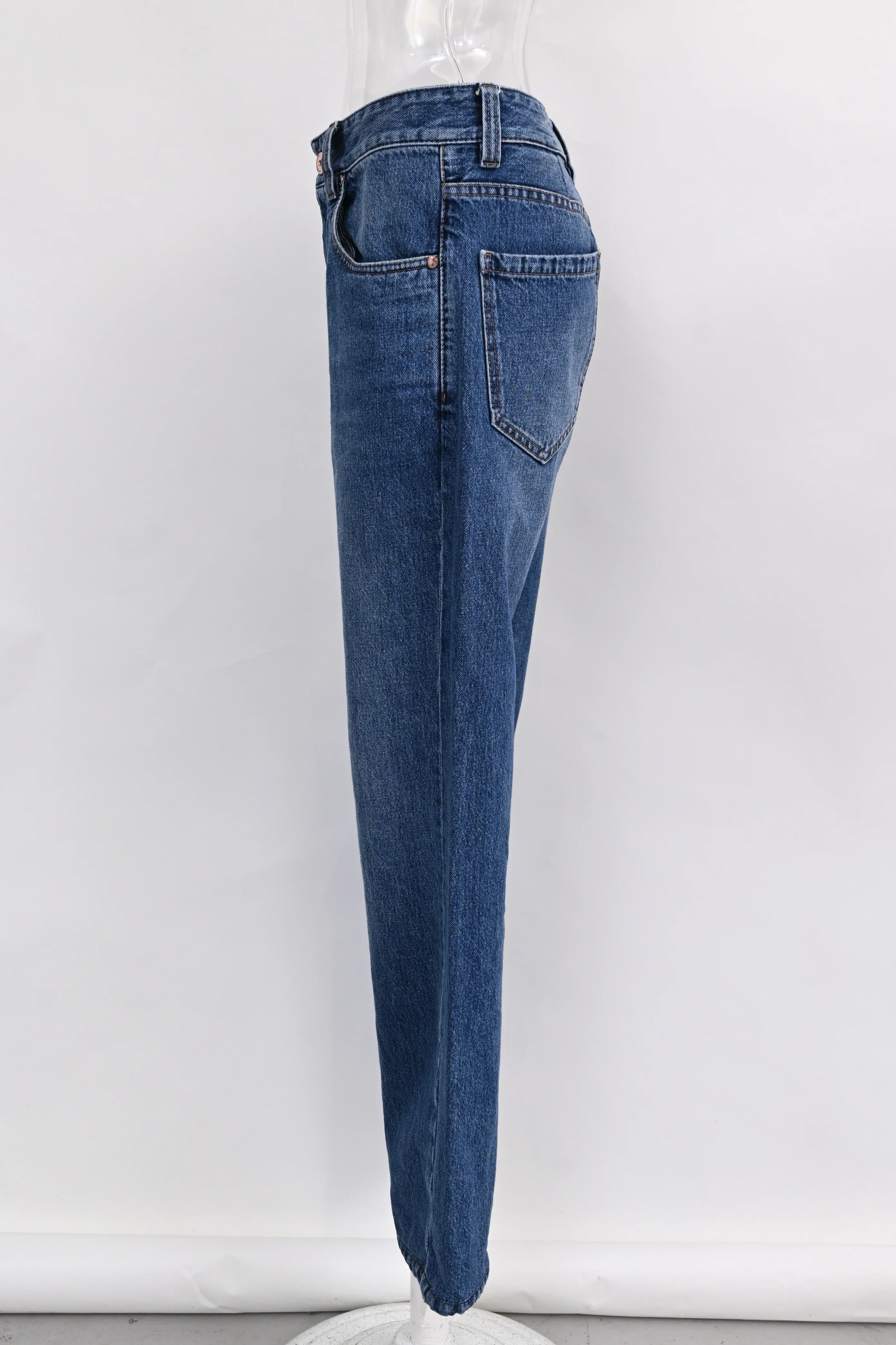 Women's Brunello Cucinelli Contemporary Jeans in Light Blue Denim - Image 6