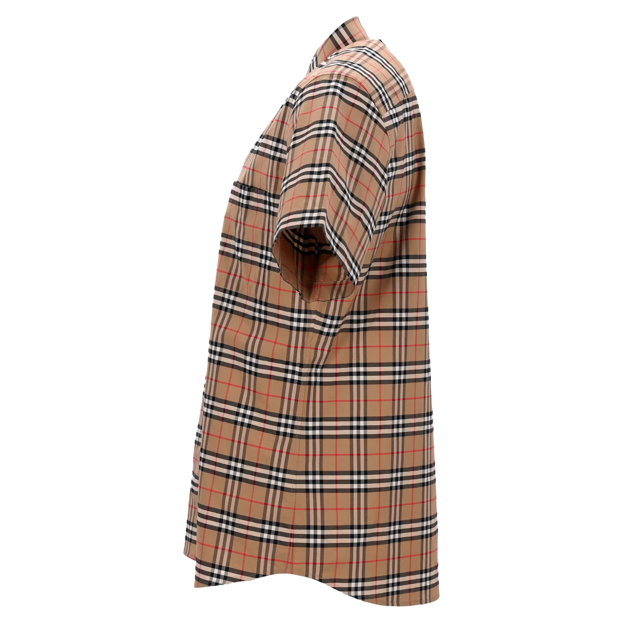 Men's Burberry Checked Shirt - Image 2
