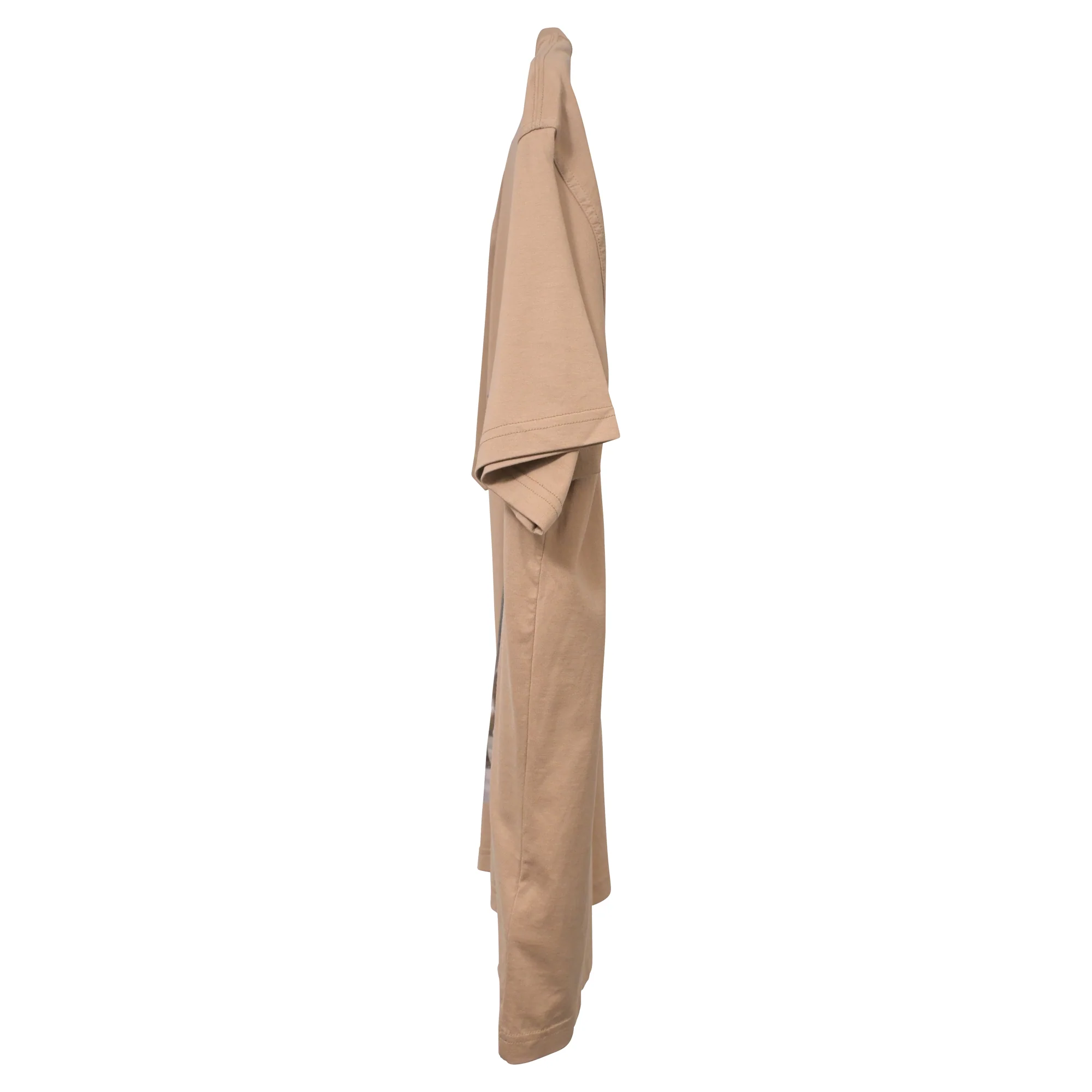 Men's Burberry Multi Deer Carrick T-Shirt in Beige Cotton - Image 2