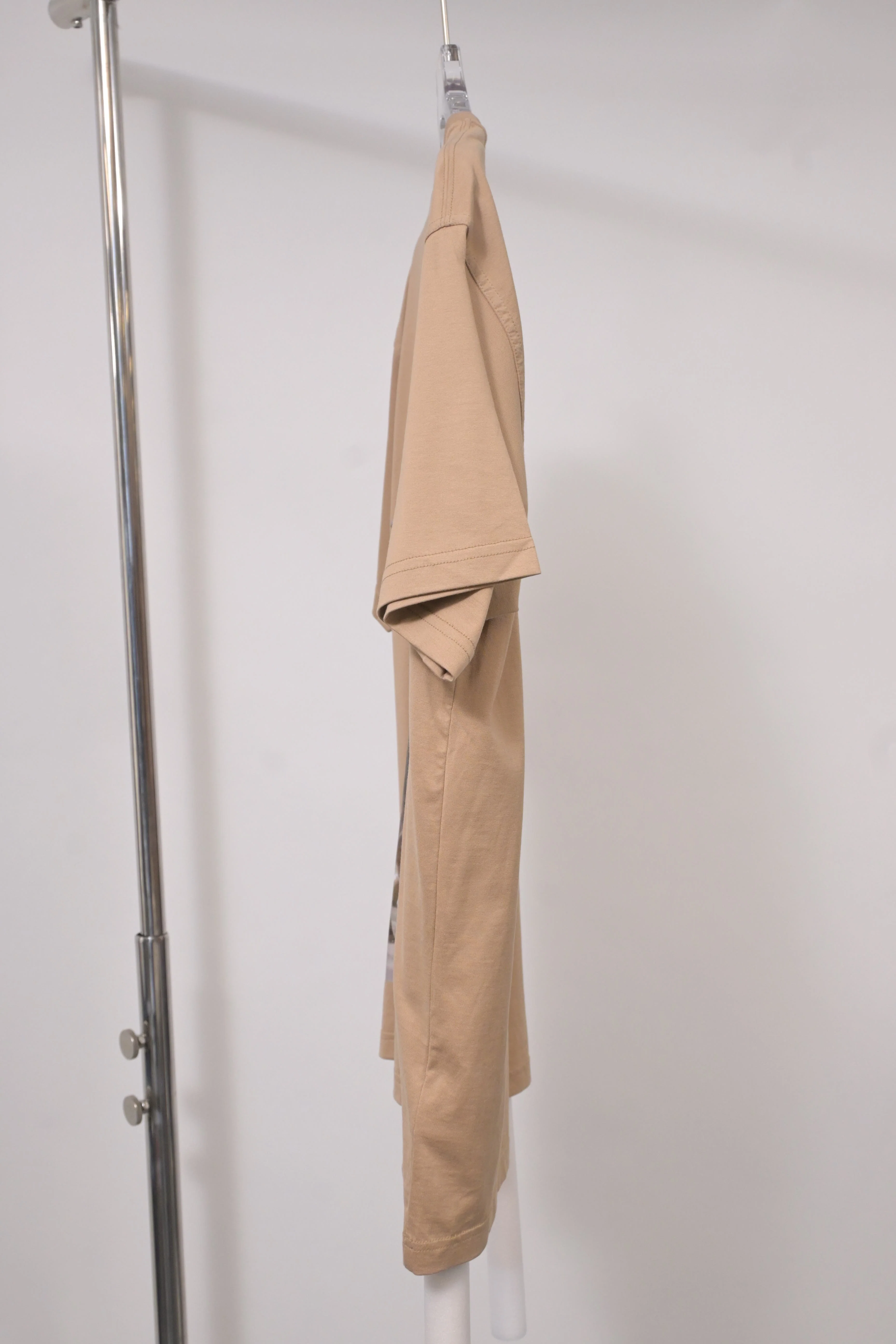 Men's Burberry Multi Deer Carrick T-Shirt in Beige Cotton - Image 9