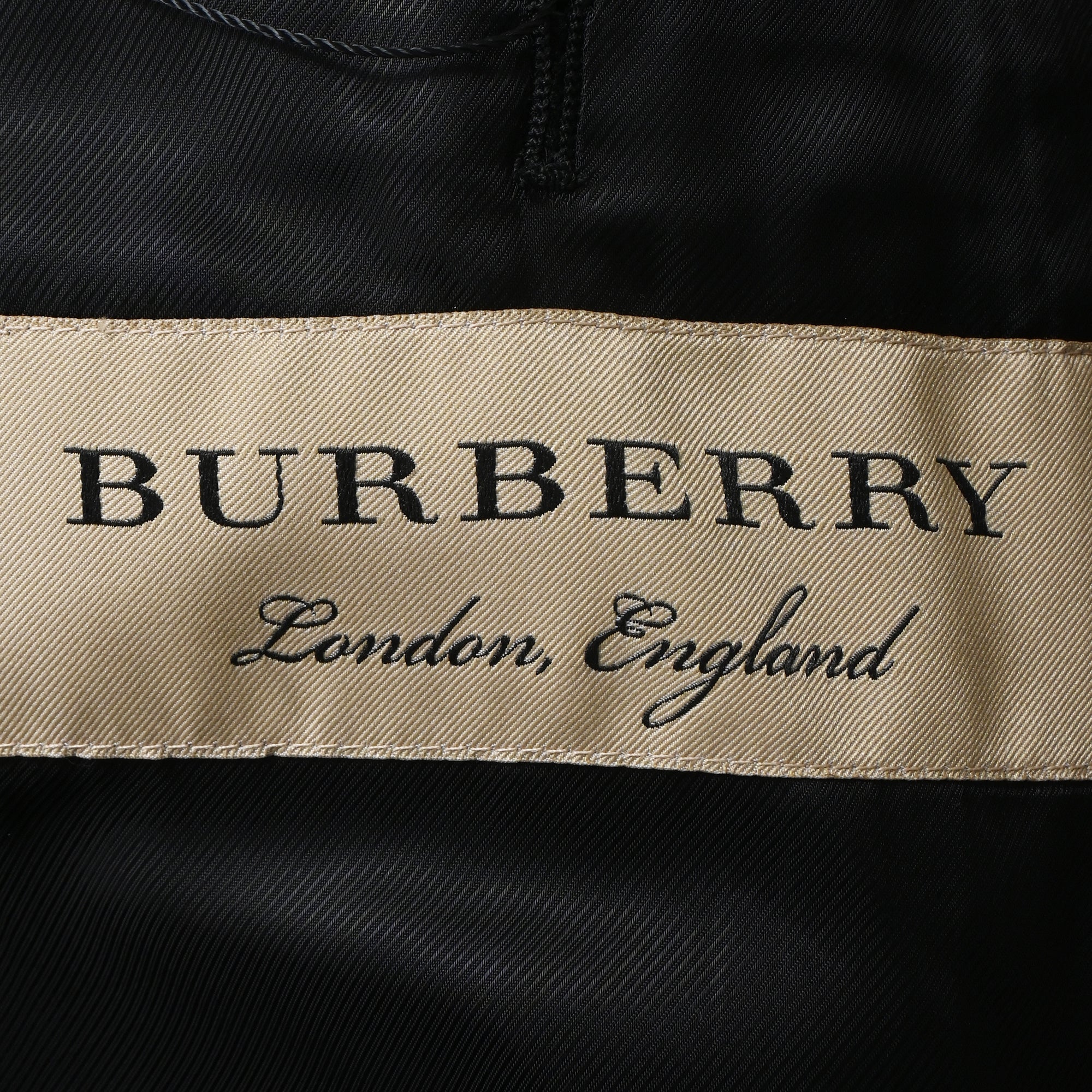 Men's Burberry Plaid Lenthorne Car Trench Coat in Brown Cotton - Image 4