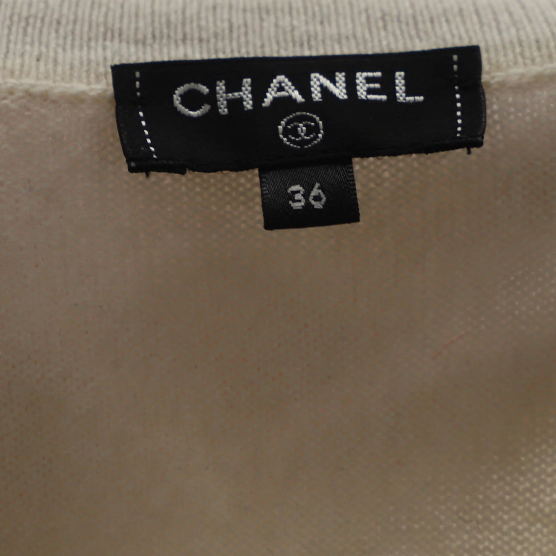 Women's No.5 Crewneck Sweater Cashmere - Image 3
