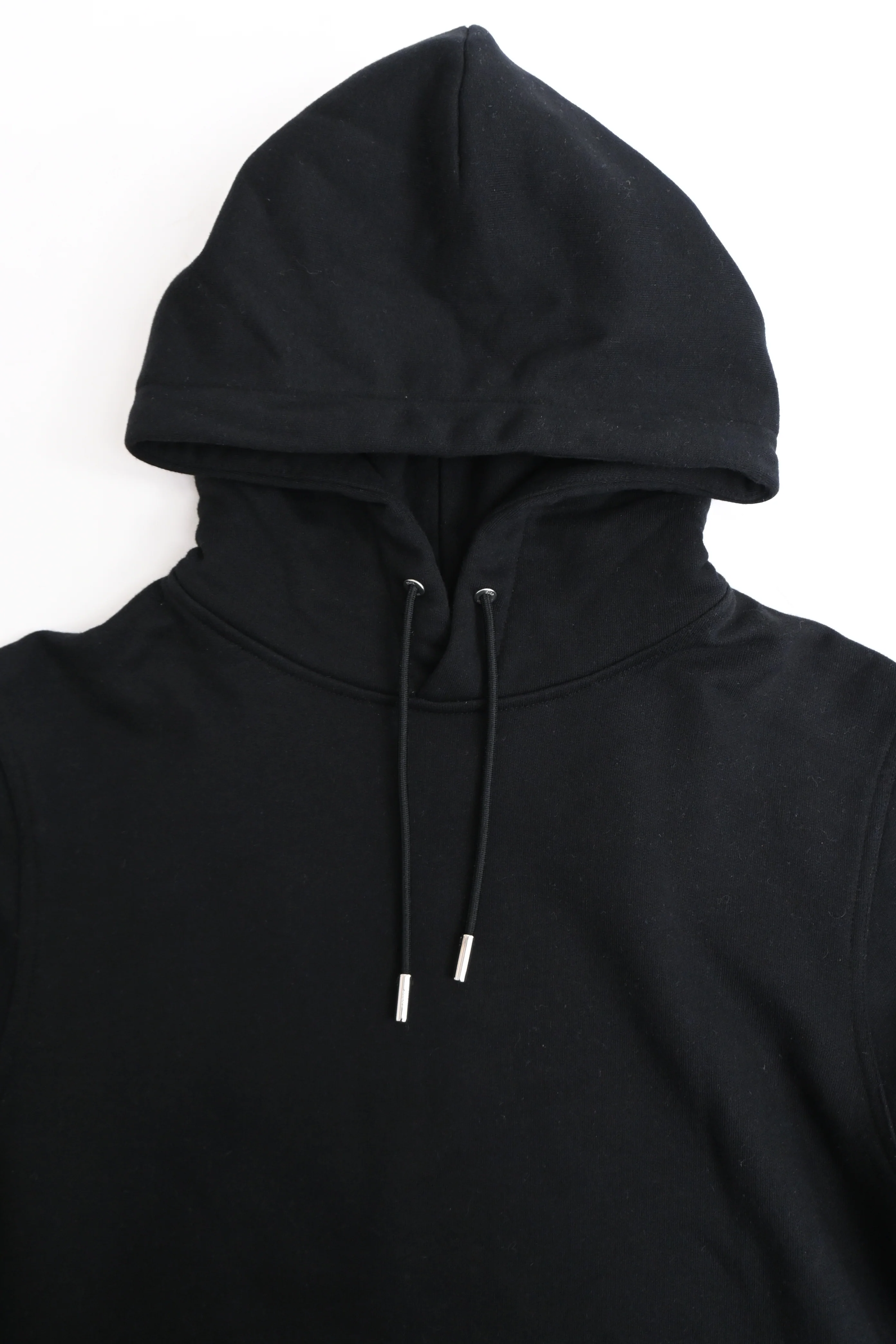 Men's Dior Logo-Patch Hoodie in Black Cotton - Image 10