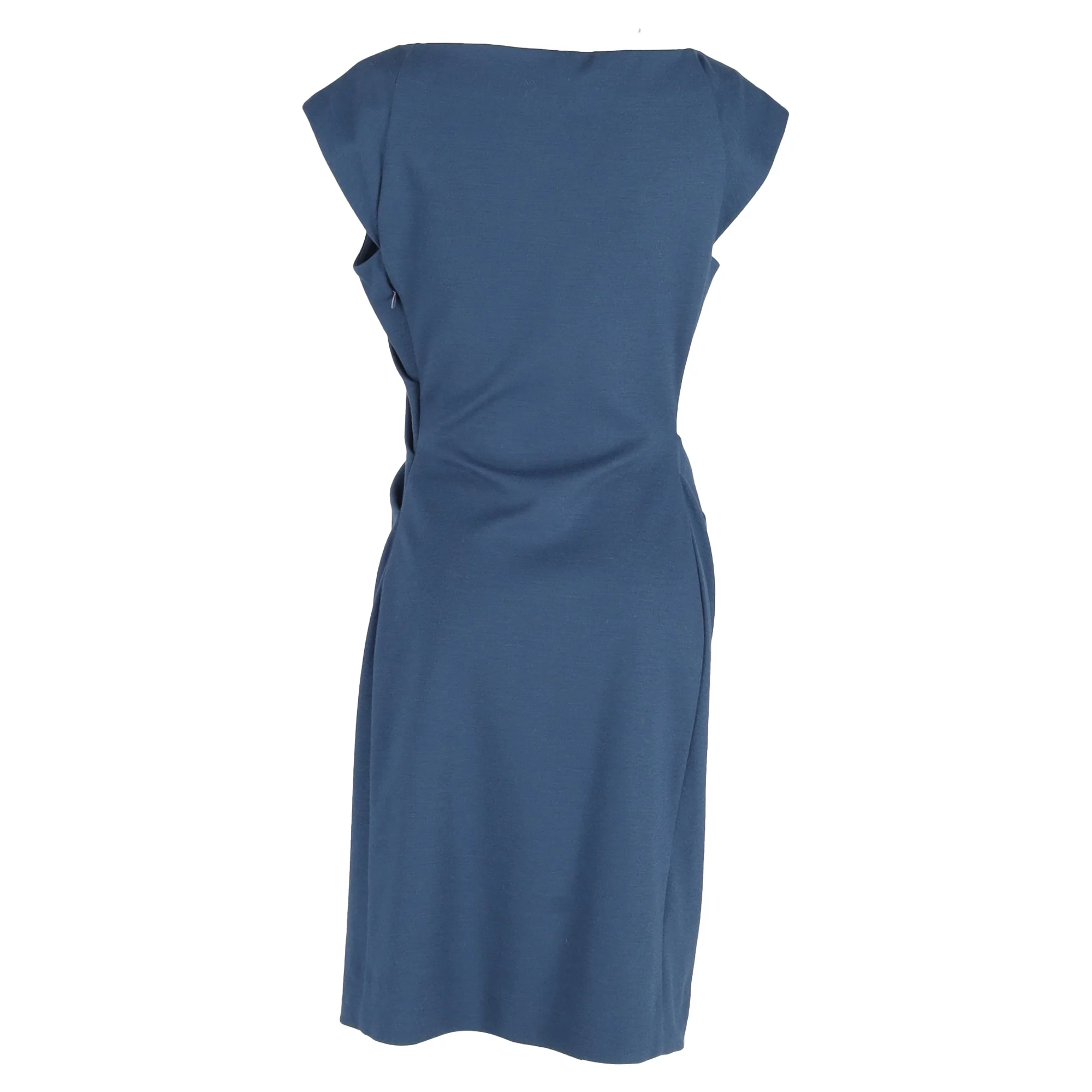 Women's Diane Von Furstenberg Gabi Stretch Jersey Dress in Blue Viscose - Image 3