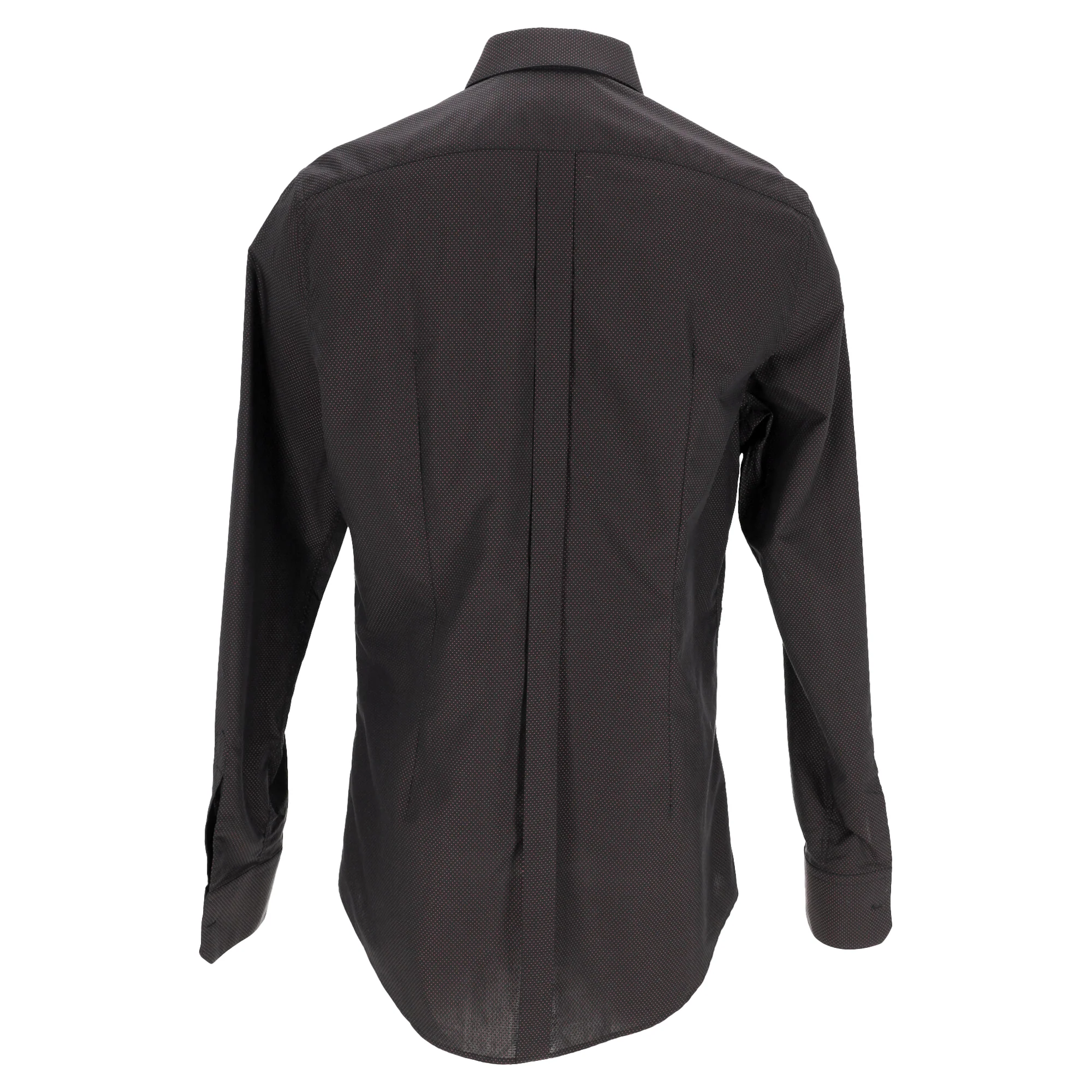 Men's Dolce & Gabbana Button Down Shirt in Black Cotton - Image 3