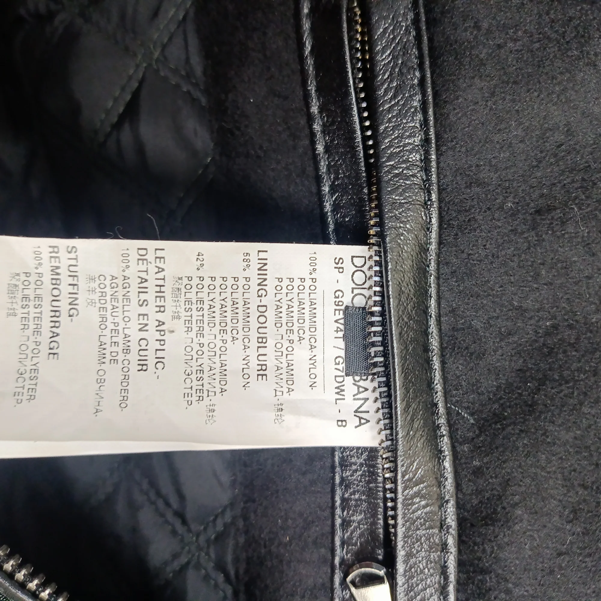 Men's Dolce & Gabbana Quilted Bomber Jacket in Olive Polyamide - Image 4