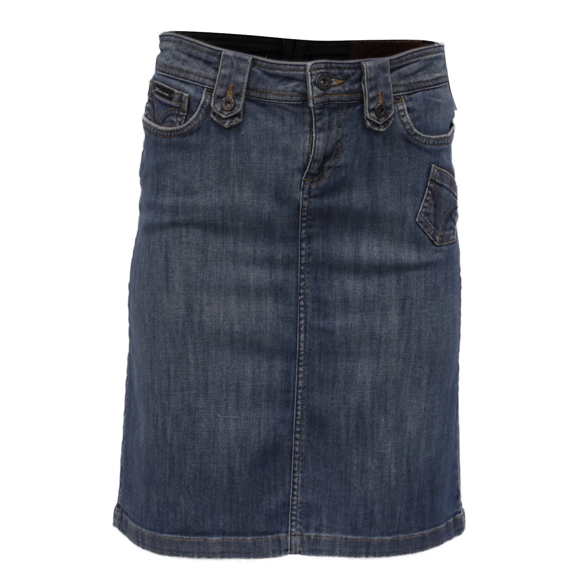 Women's Dolce & Gabbana Vintage Mini Denim Skirt in Blue Cotton