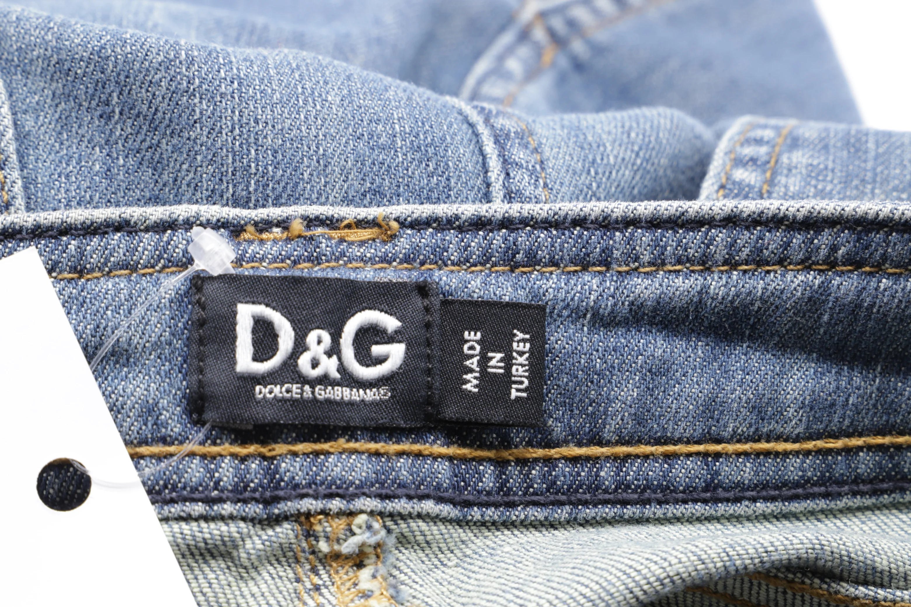 Women's Dolce & Gabbana Vintage Mini Denim Skirt in Blue Cotton - Image 9