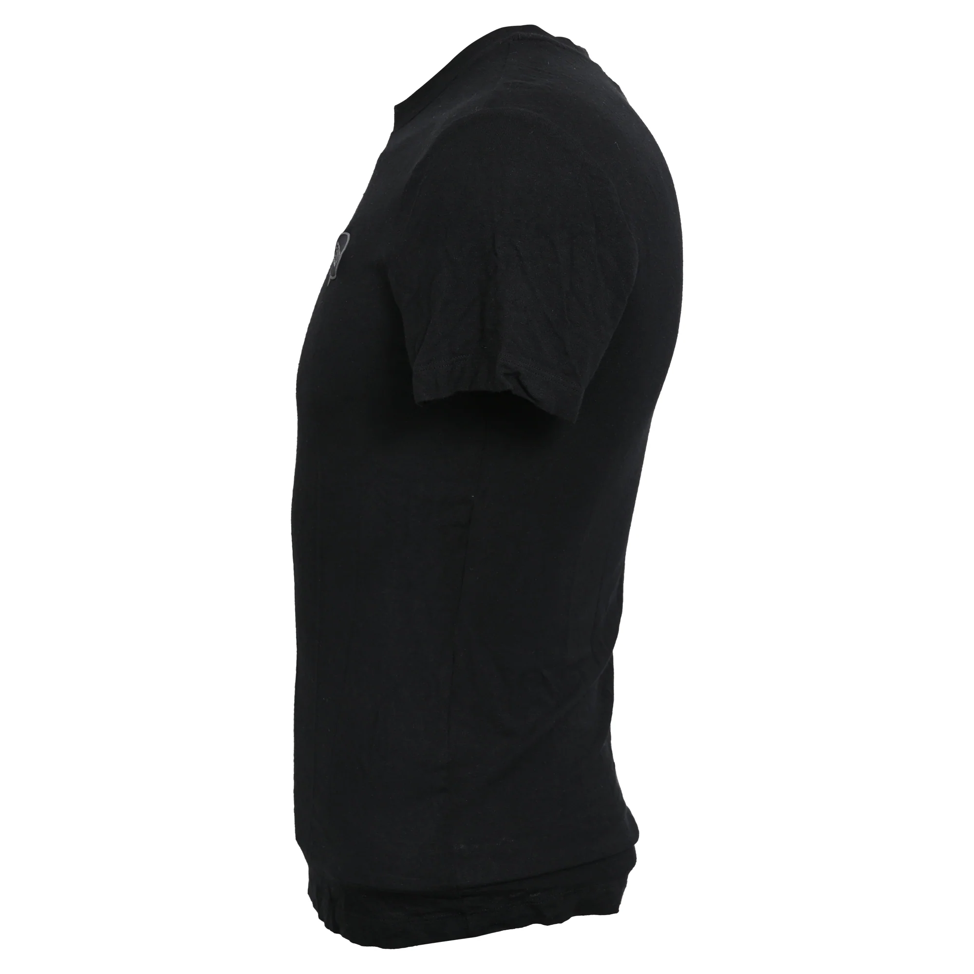 Men's Fendi Logo-Print T-Shirt in Black Cotton - Image 2