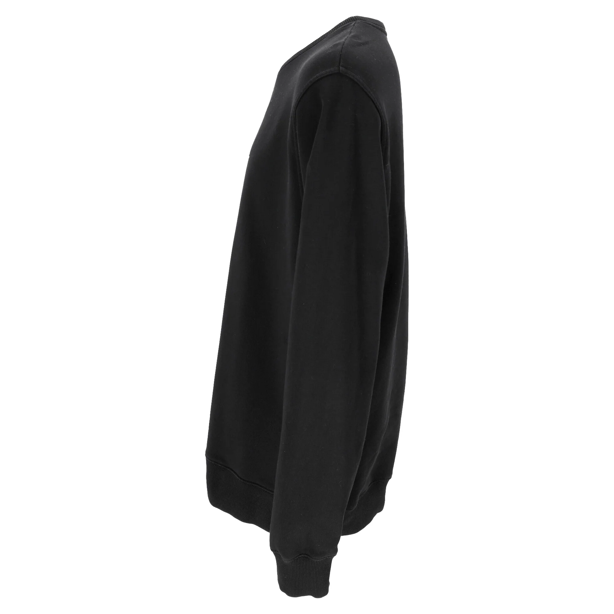 Men's Givenchy Logo-Print Crewneck Sweatshirt in Black Cotton - Image 2