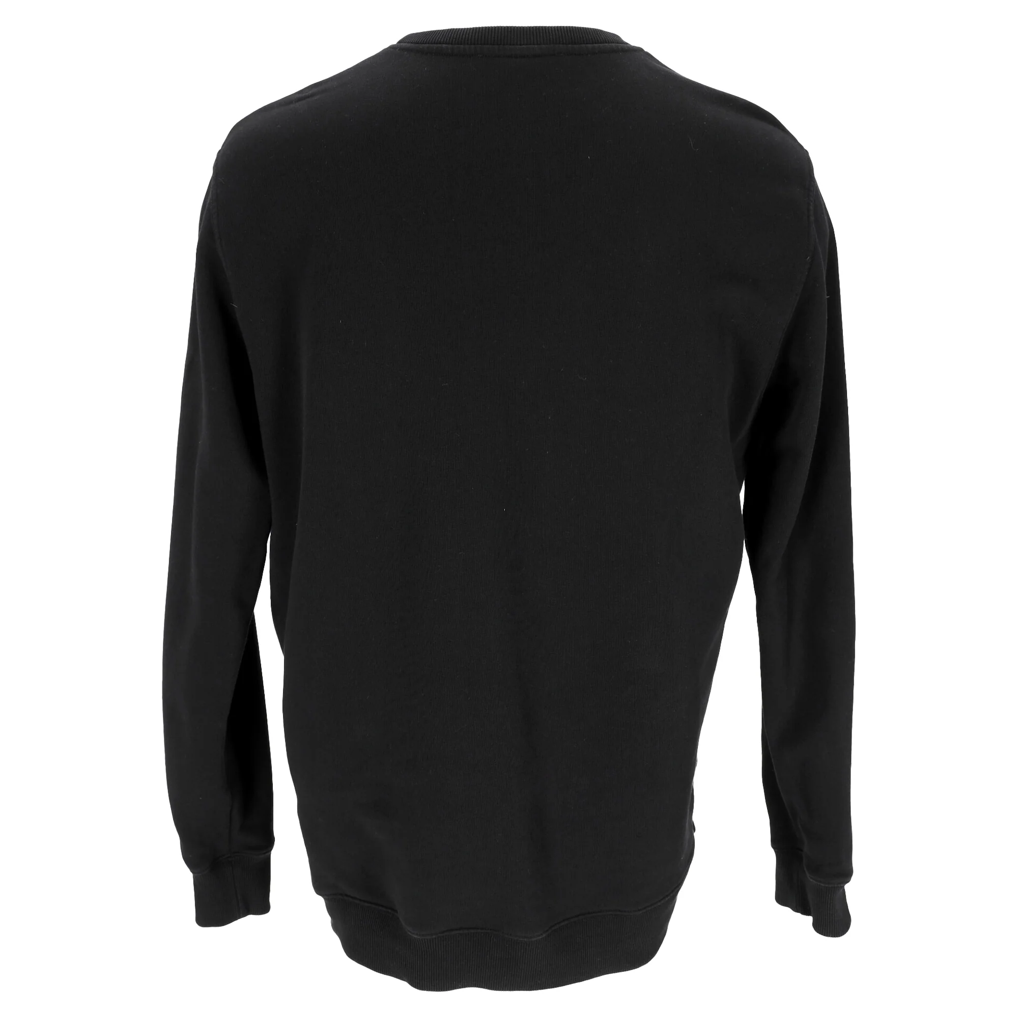 Men's Givenchy Logo-Print Crewneck Sweatshirt in Black Cotton - Image 3