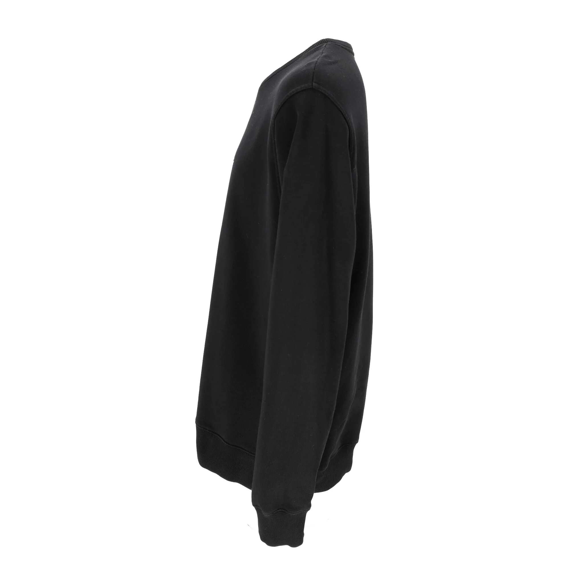 Men's Givenchy Logo-Print Crewneck Sweatshirt in Black Cotton - Image 7