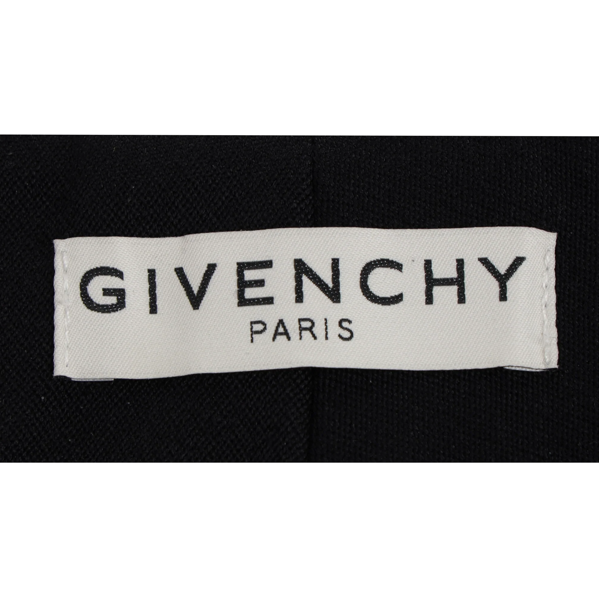 Women's Givenchy High-Rise Straight-Leg Trousers in Black Polyester - Image 4
