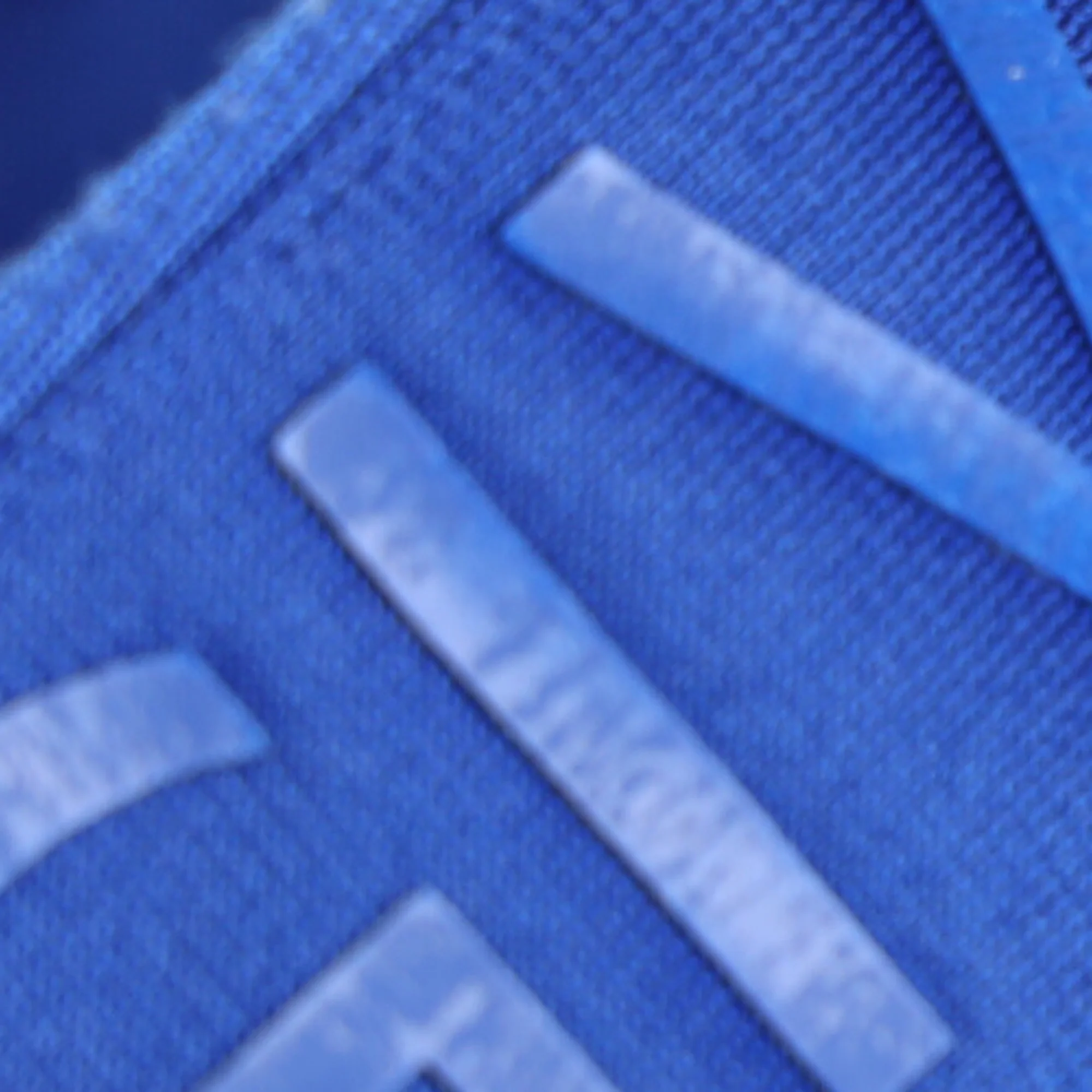 Women's Givenchy Logo Tape Detailed Track Pants in Blue Polyester - Image 9
