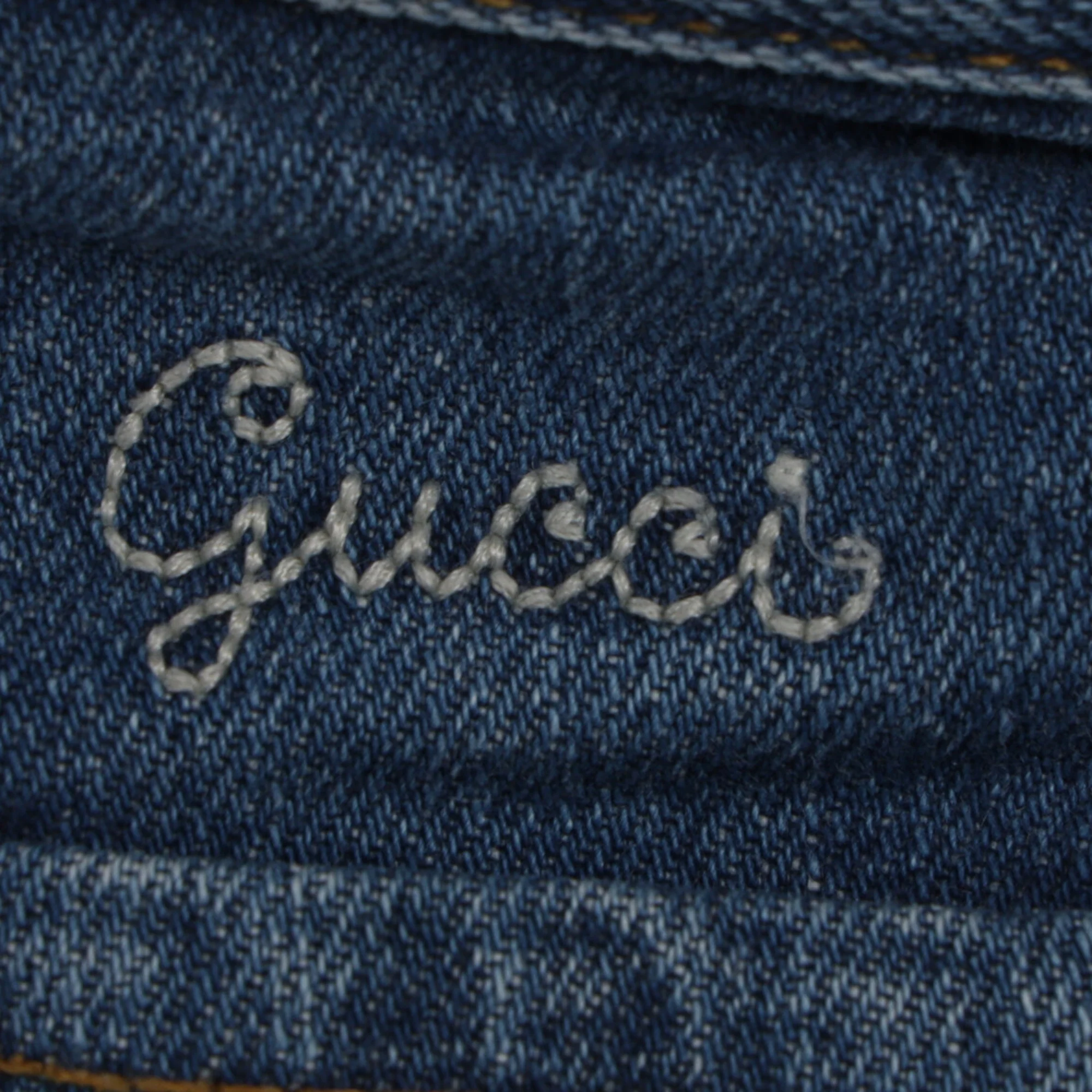 Men's Gucci Interlocking G Logo Skinny Jeans in Blue Denim - Image 7