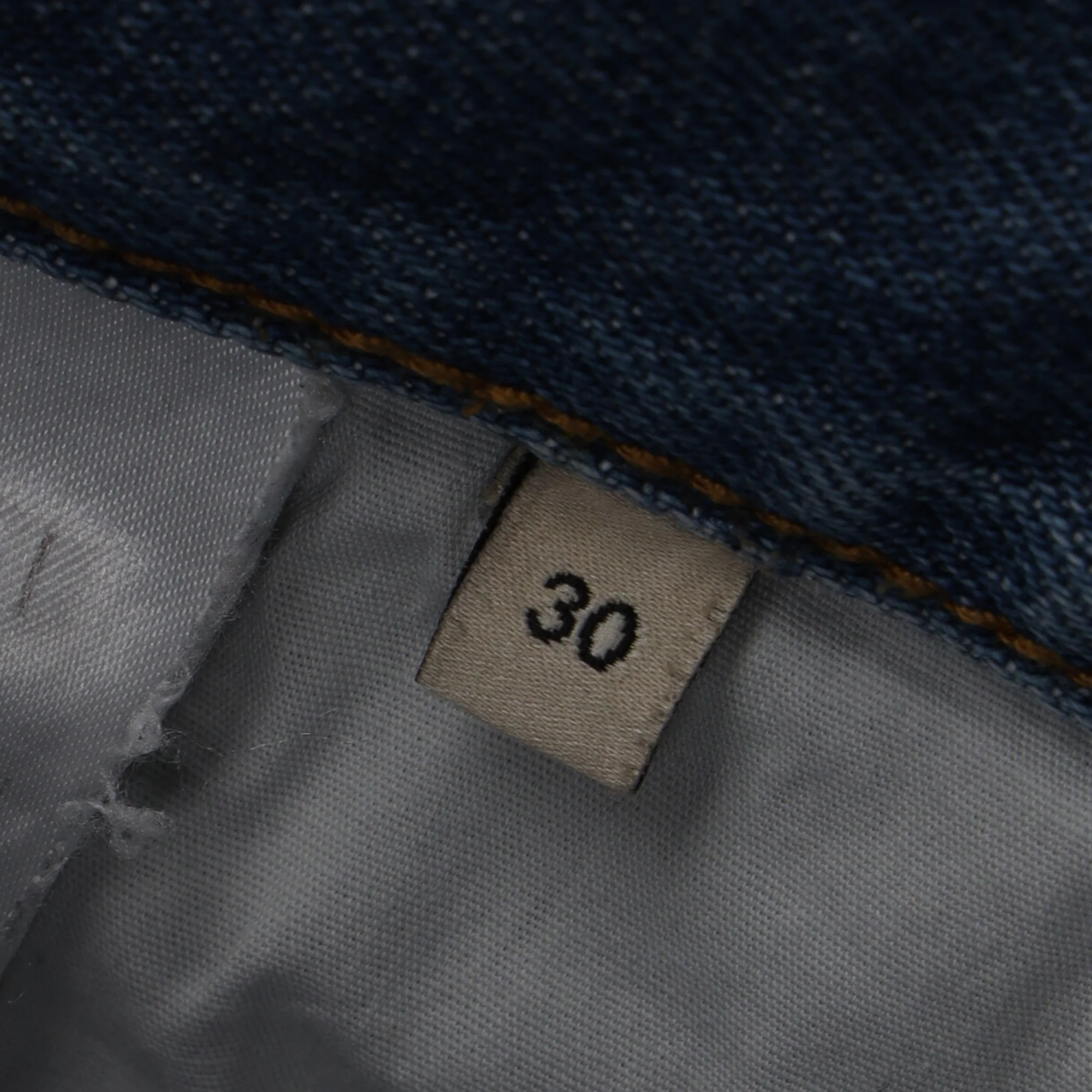 Men's Gucci Interlocking G Logo Skinny Jeans in Blue Denim - Image 4