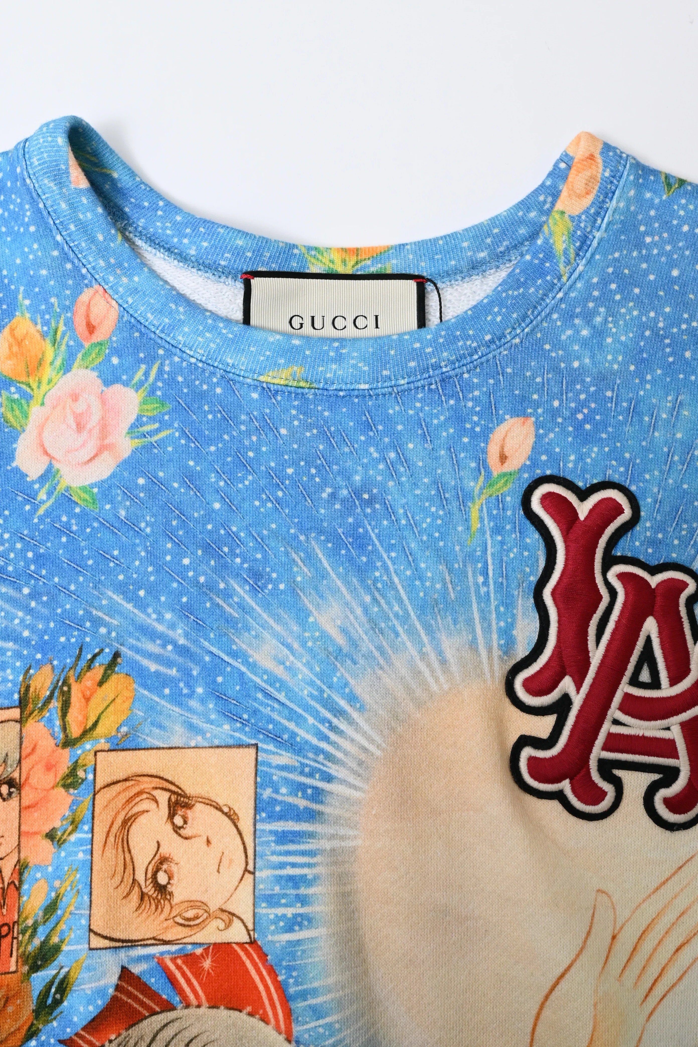 Women's Gucci x Chikae Ide Manga Soul Graphic Print Sweatshirt in Multicolor Cotton - Image 10