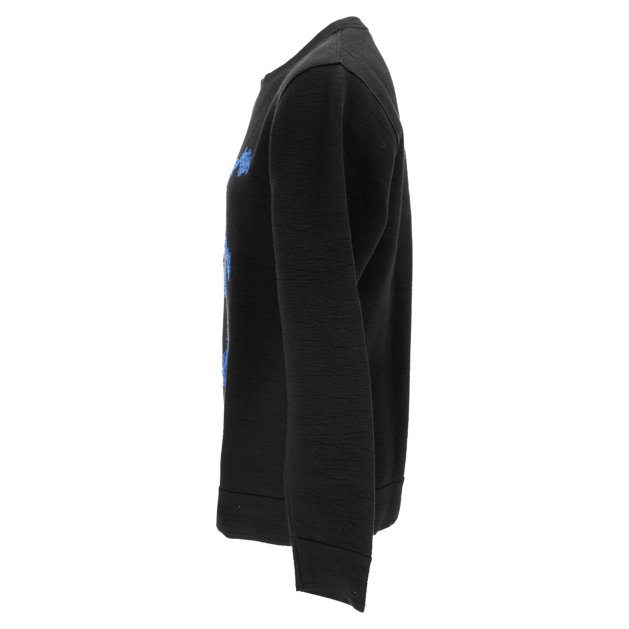 Men's Lanvin Printed Sweater in Black Cotton - Image 2