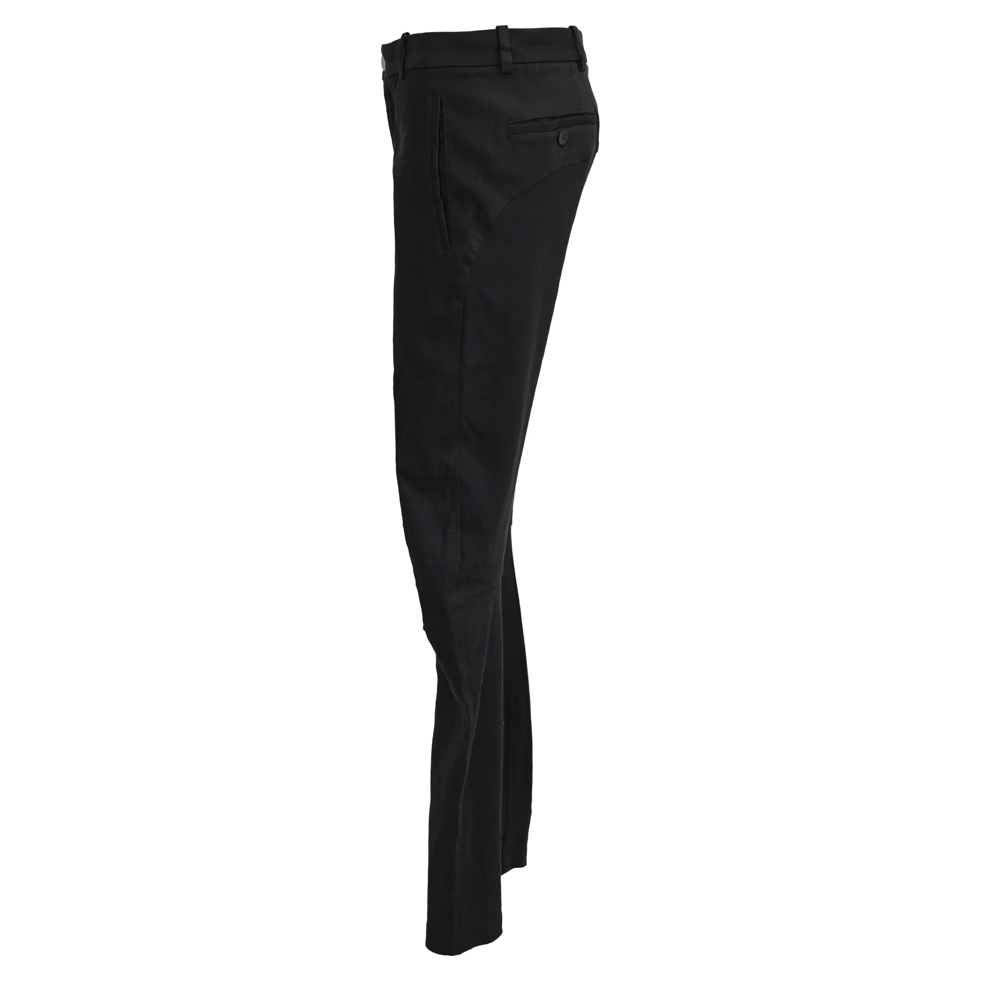 Women's Lanvin Trousers in Black Linen - Image 2