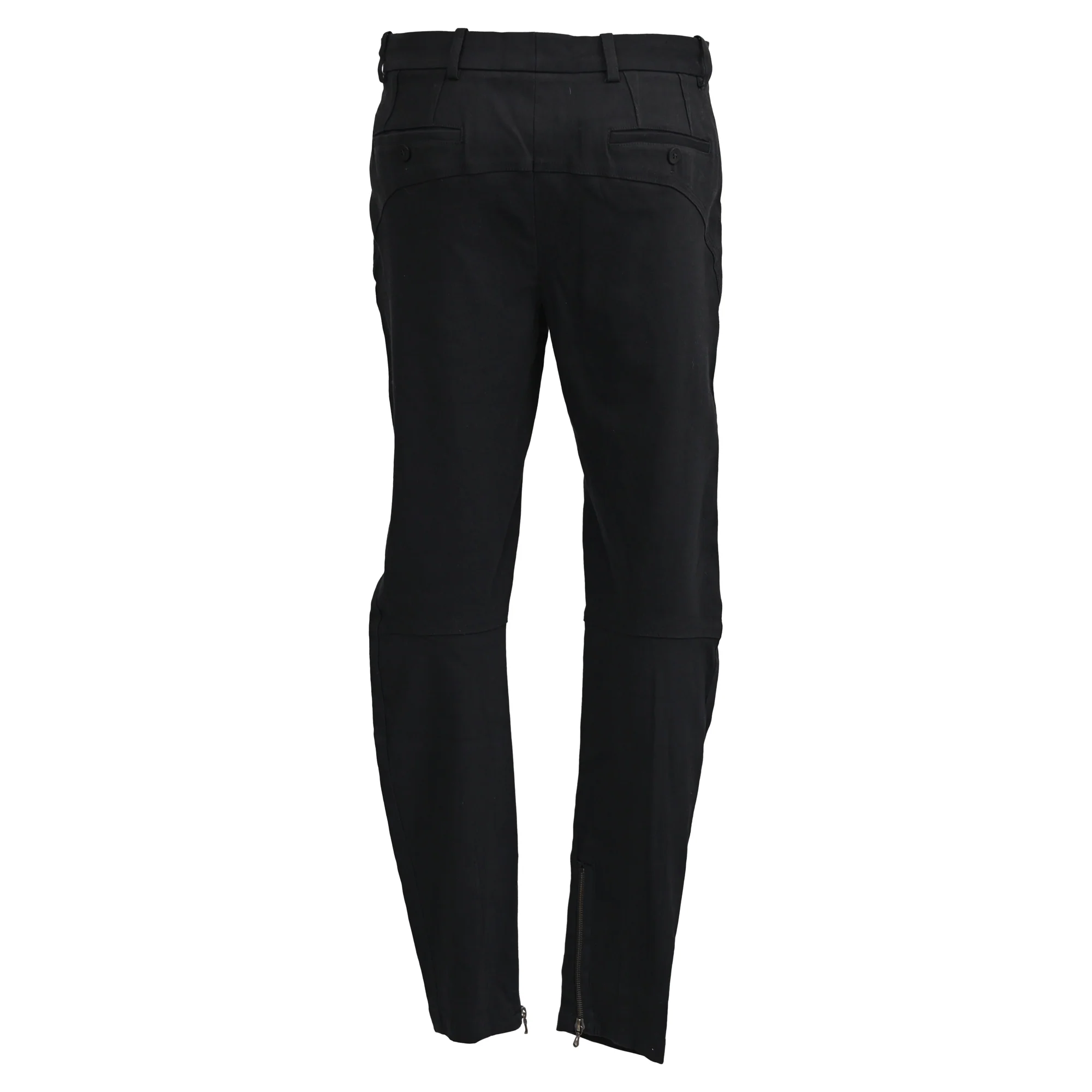 Women's Lanvin Trousers in Black Linen - Image 3