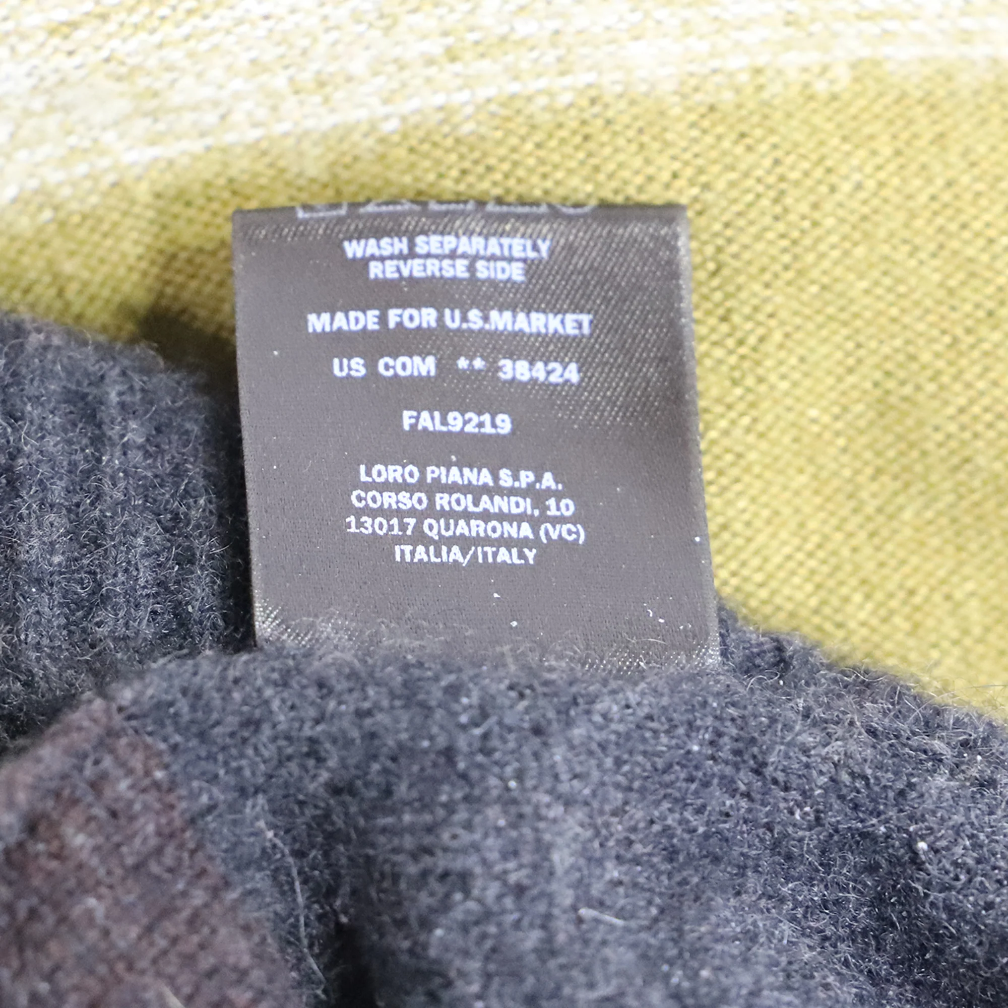 Loro Piana Glenshell Striped Sweater in Multicolor Cashmere - Image 6