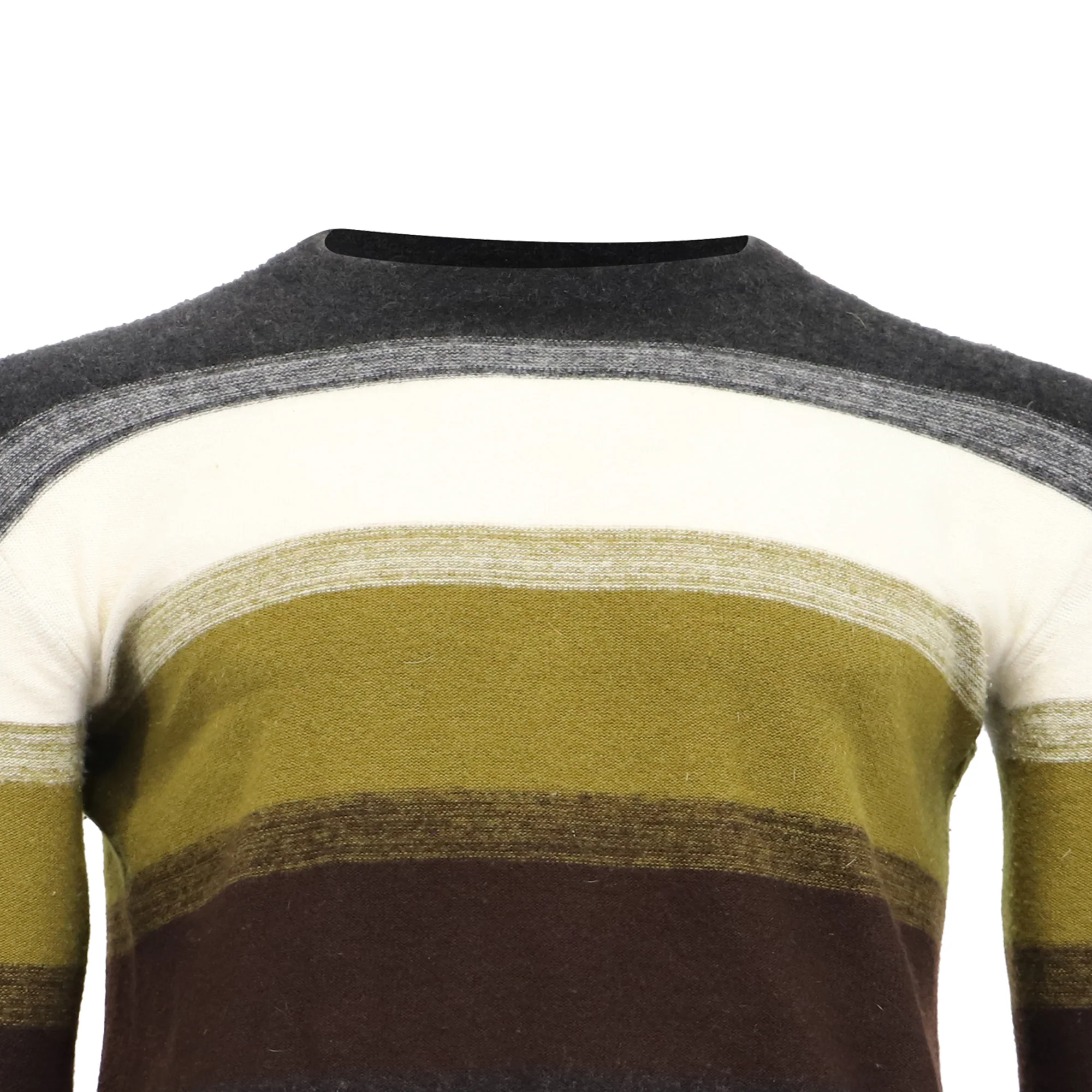 Loro Piana Glenshell Striped Sweater in Multicolor Cashmere - Image 7