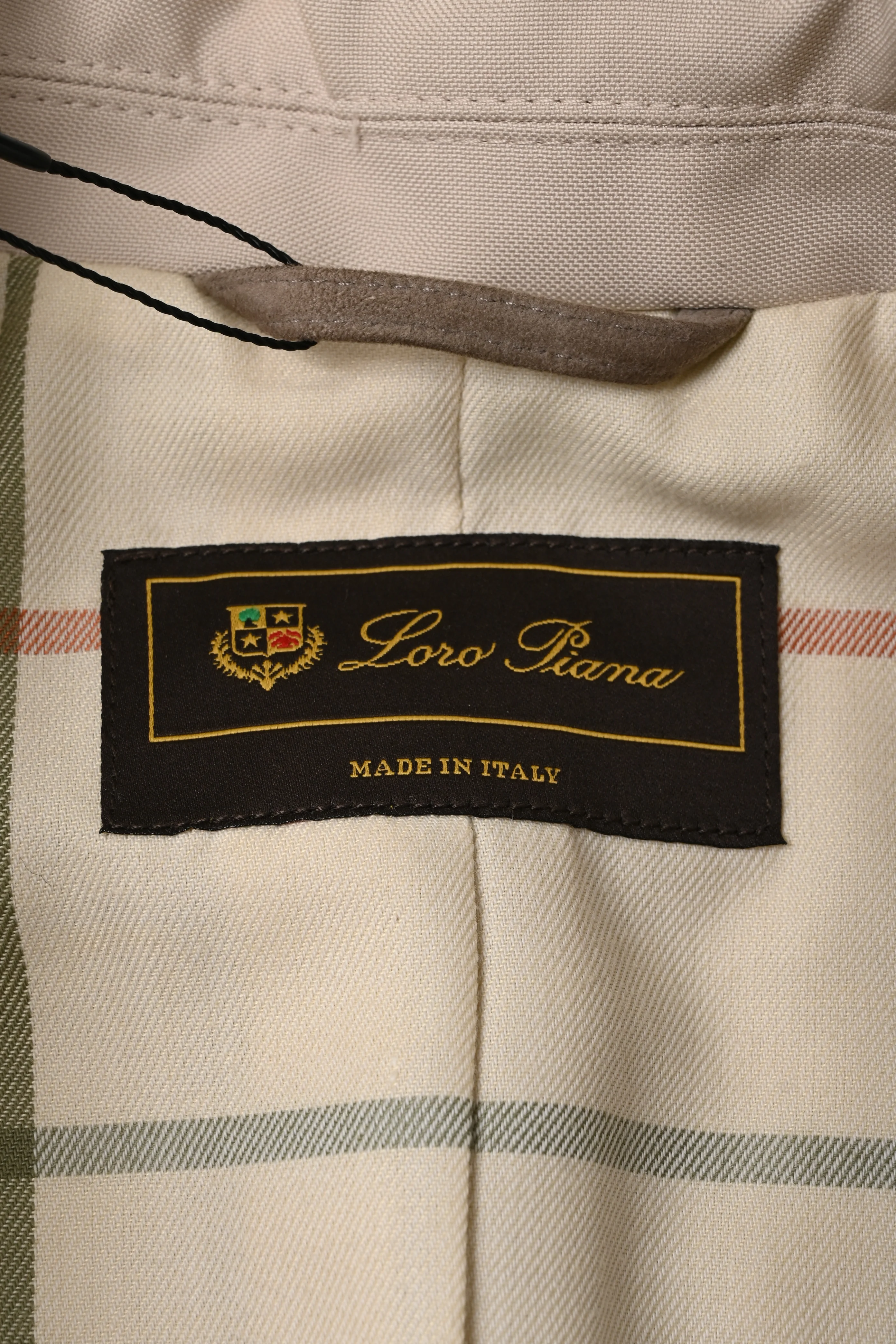 Women's Loro Piana Roadster Jacket in Beige Silk - Image 9