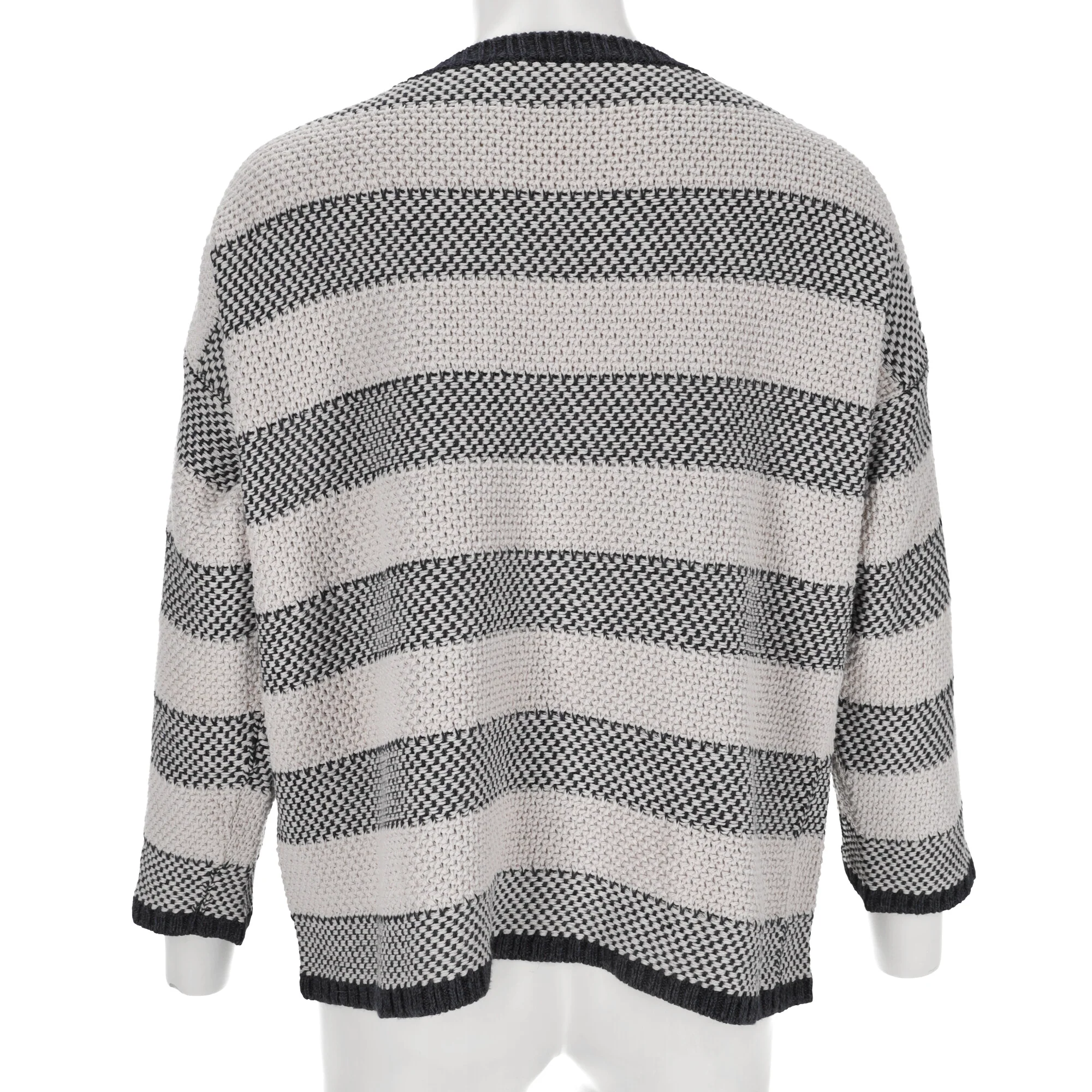 Women's Max Mara Weekend Striped Knitted Sweater in Multicolor Cotton - Image 10