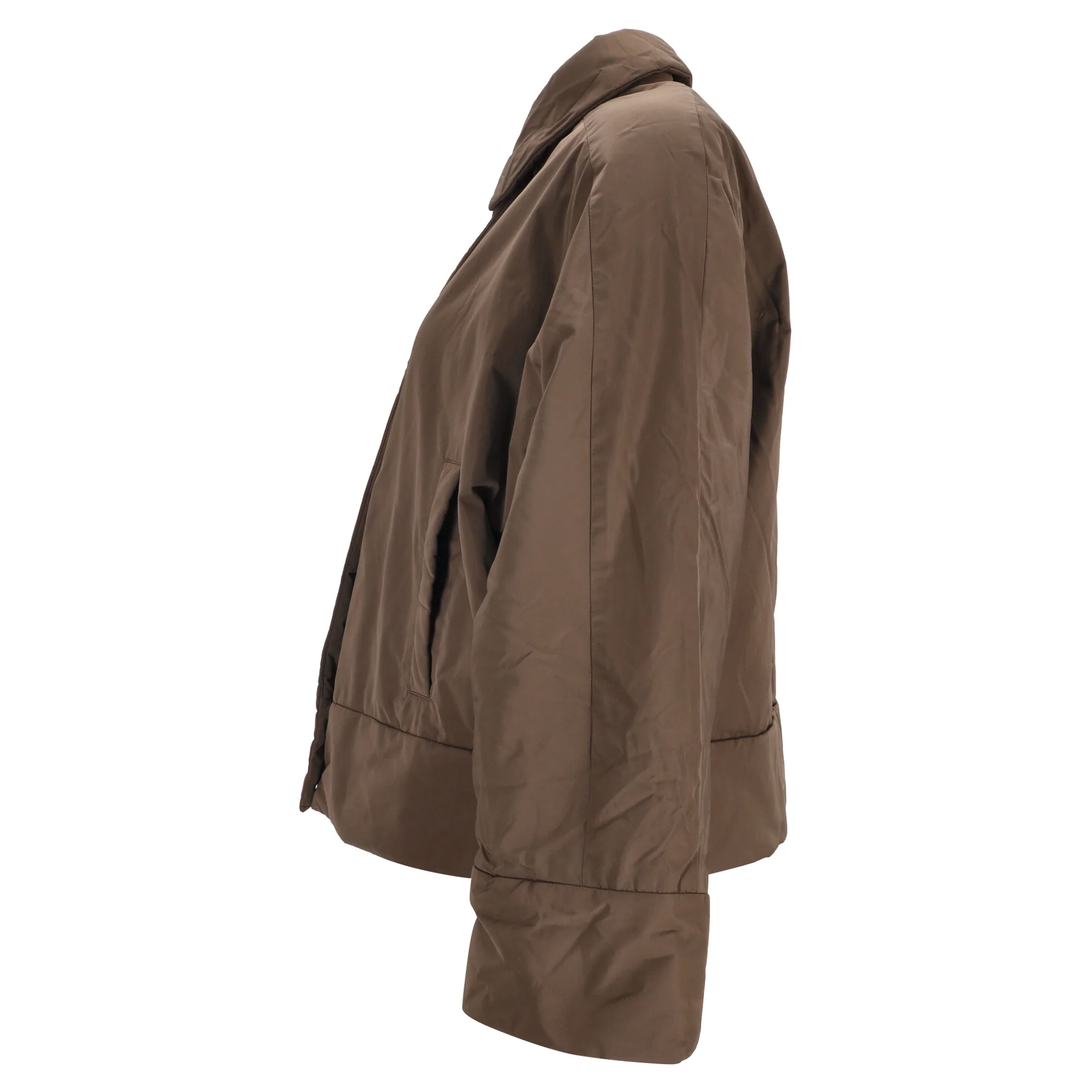Women's Weekend Max Mara Feroce Jacket in Brown Polyester - Image 2