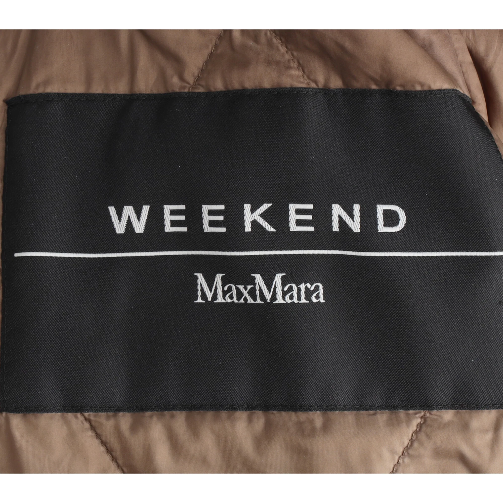Women's Weekend Max Mara Feroce Jacket in Brown Polyester - Image 4