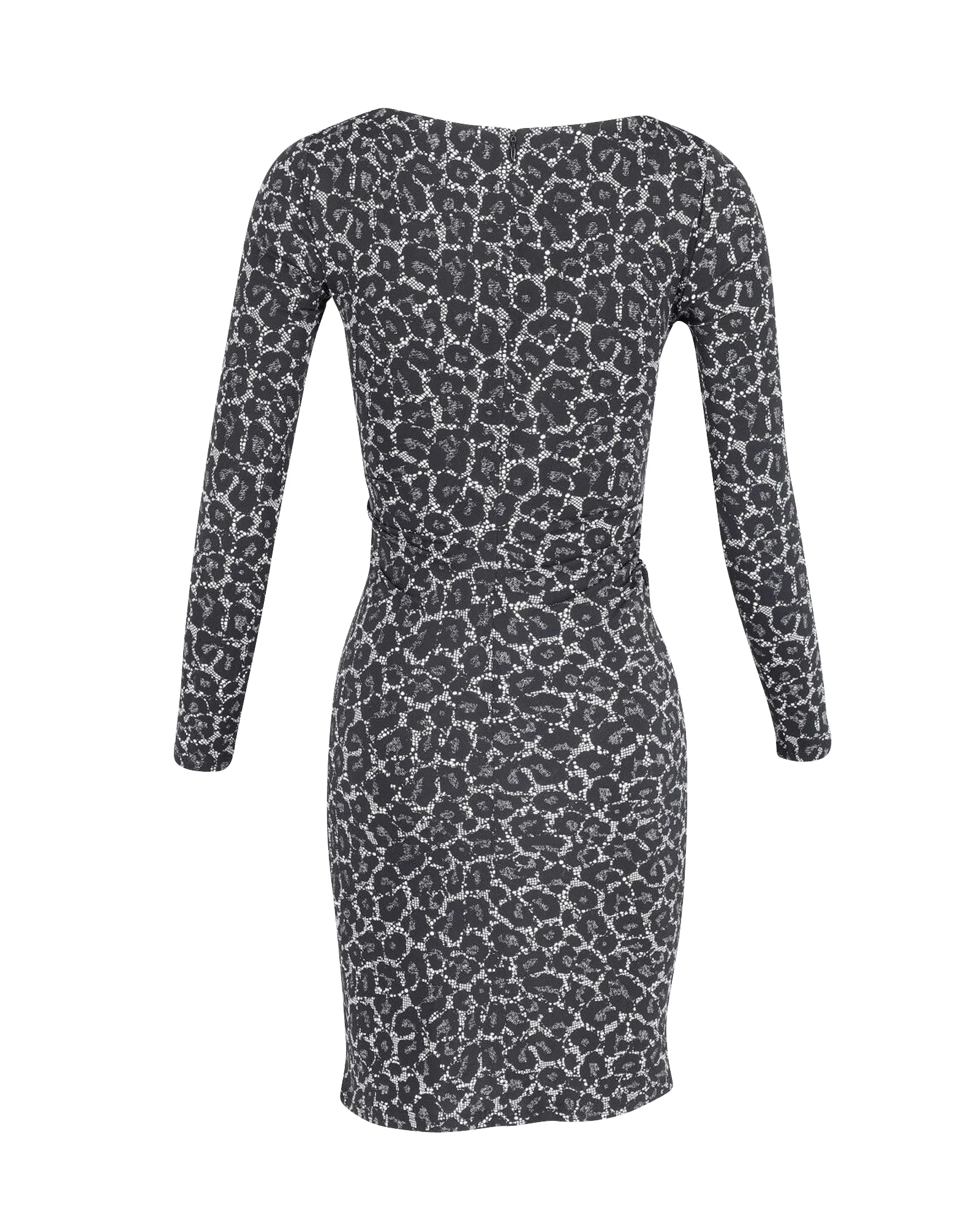 Women's Michael Kors Midi Dress in Animal Print Polyester - Image 2