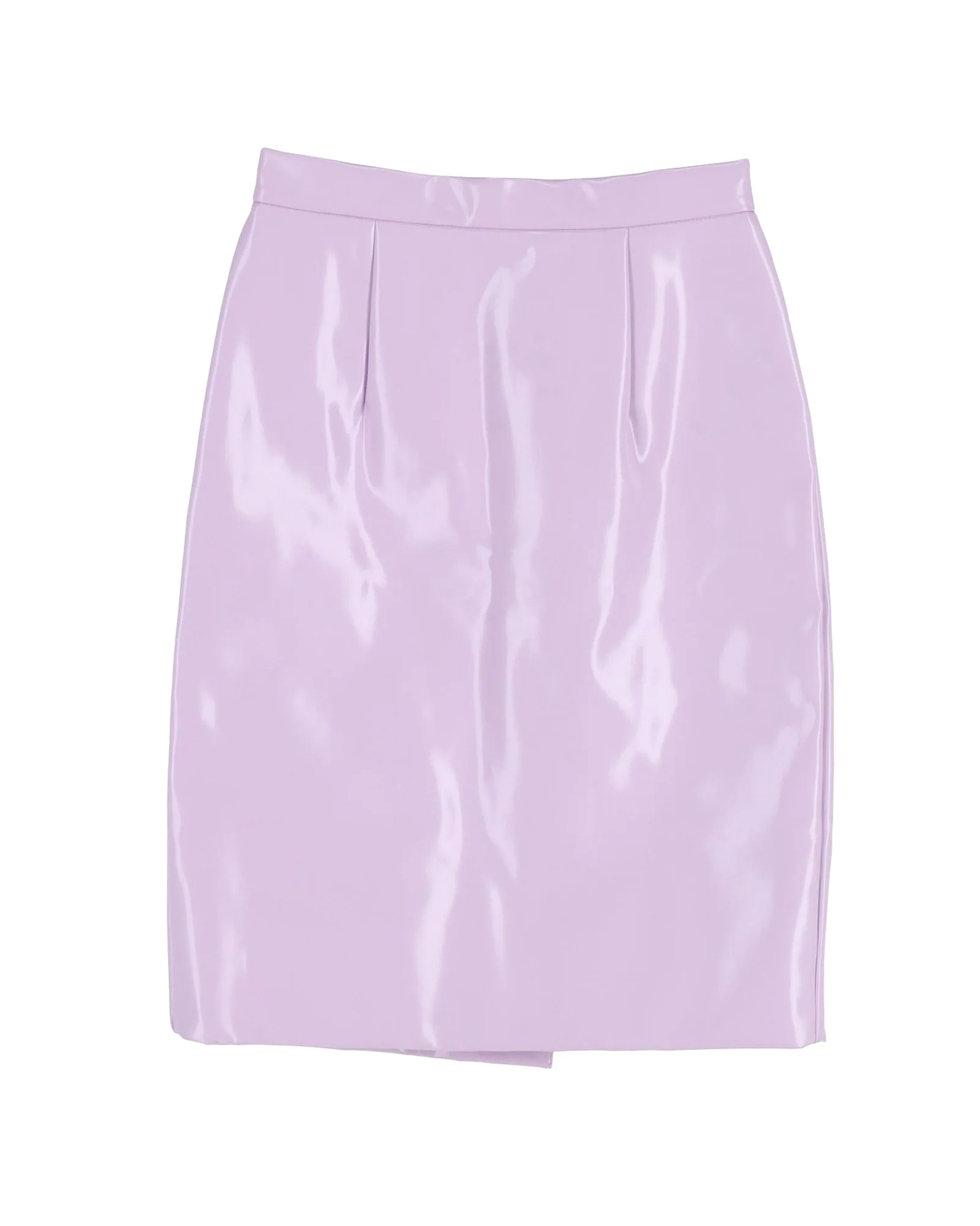 Women's Miu Miu Pencil Skirt in Purple Acrylic