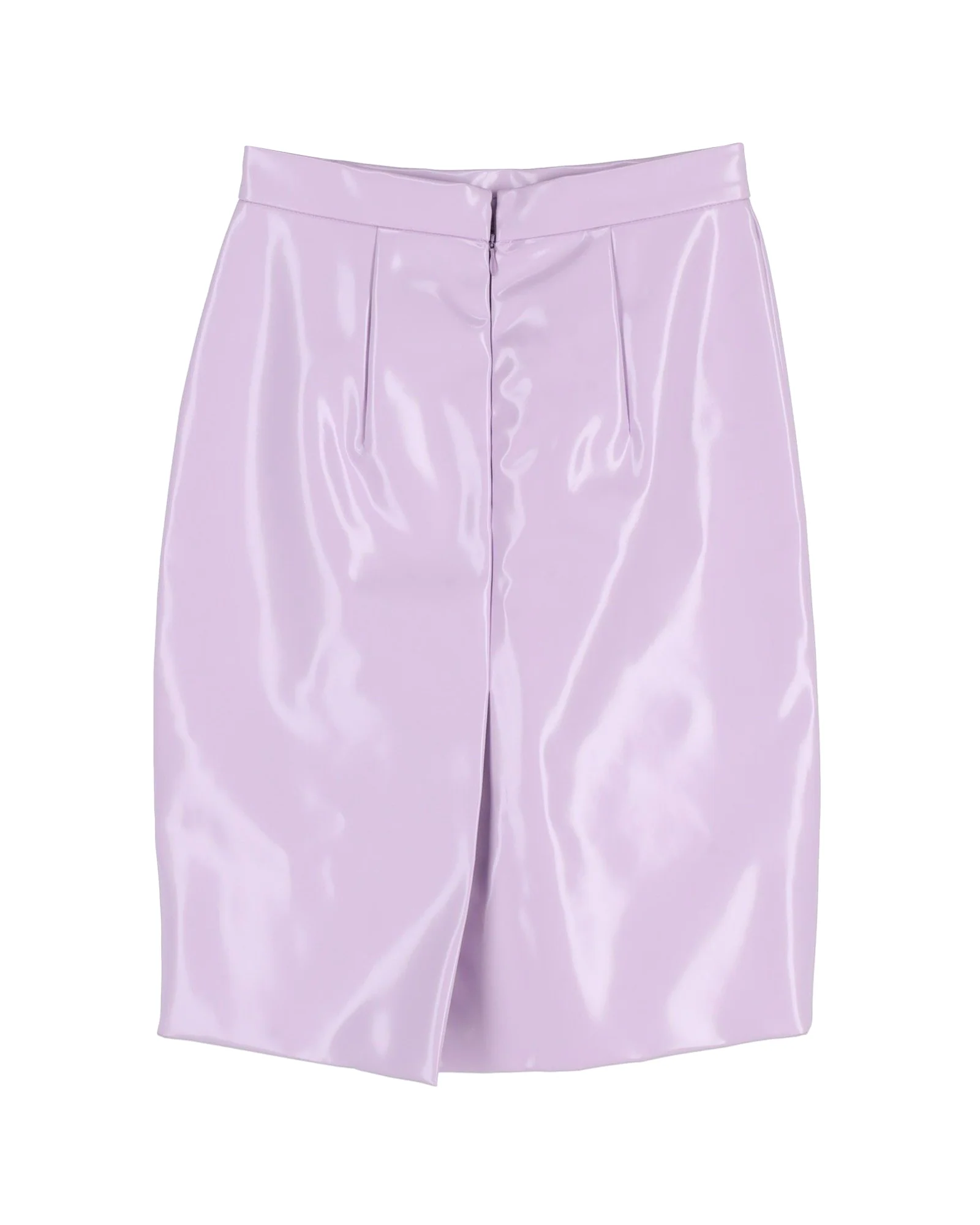 Women's Miu Miu Pencil Skirt in Purple Acrylic - Image 3