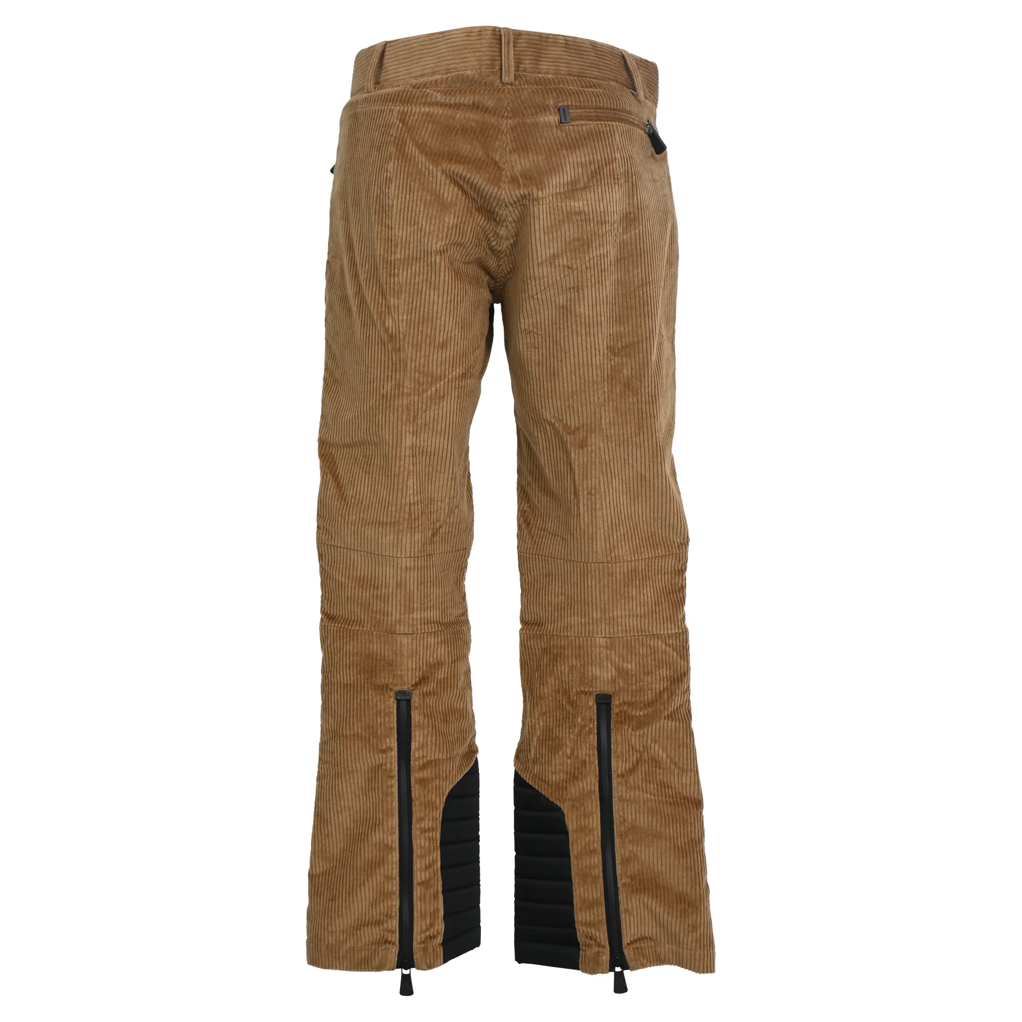 Men's Moncler Genius 3 Grenoble Stretch Ski Trousers in Brown Corduroy - Image 3