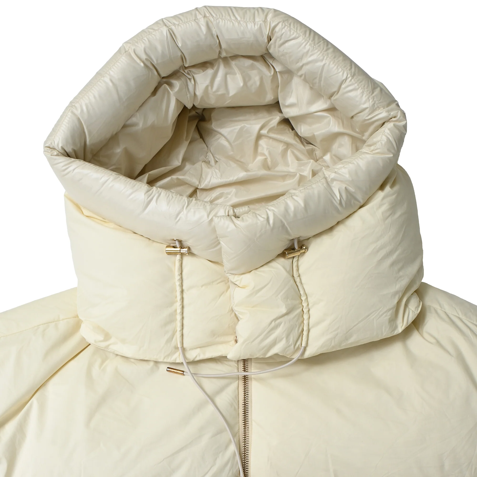 Men's Moncler x Roc Nation by Jay-Z Antila Hooded Down Jacket in Cream Polyamide - Image 5