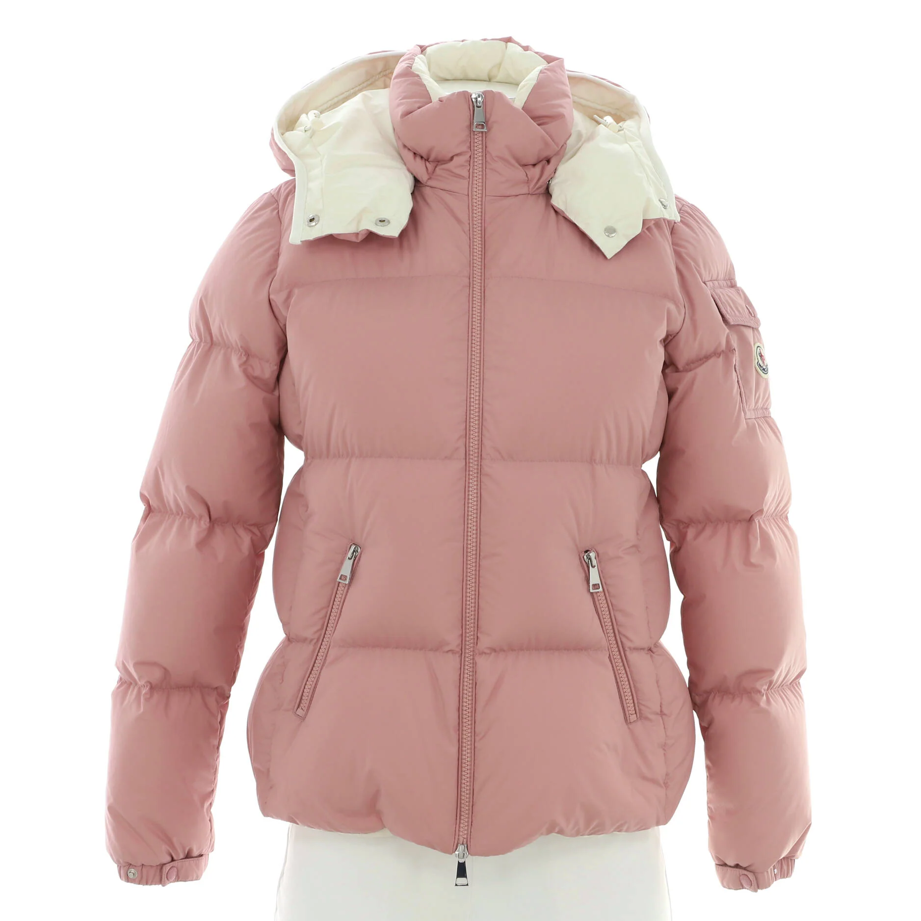 Women's Fourmines Hooded Puffer Jacket Quilted Polyester with Down