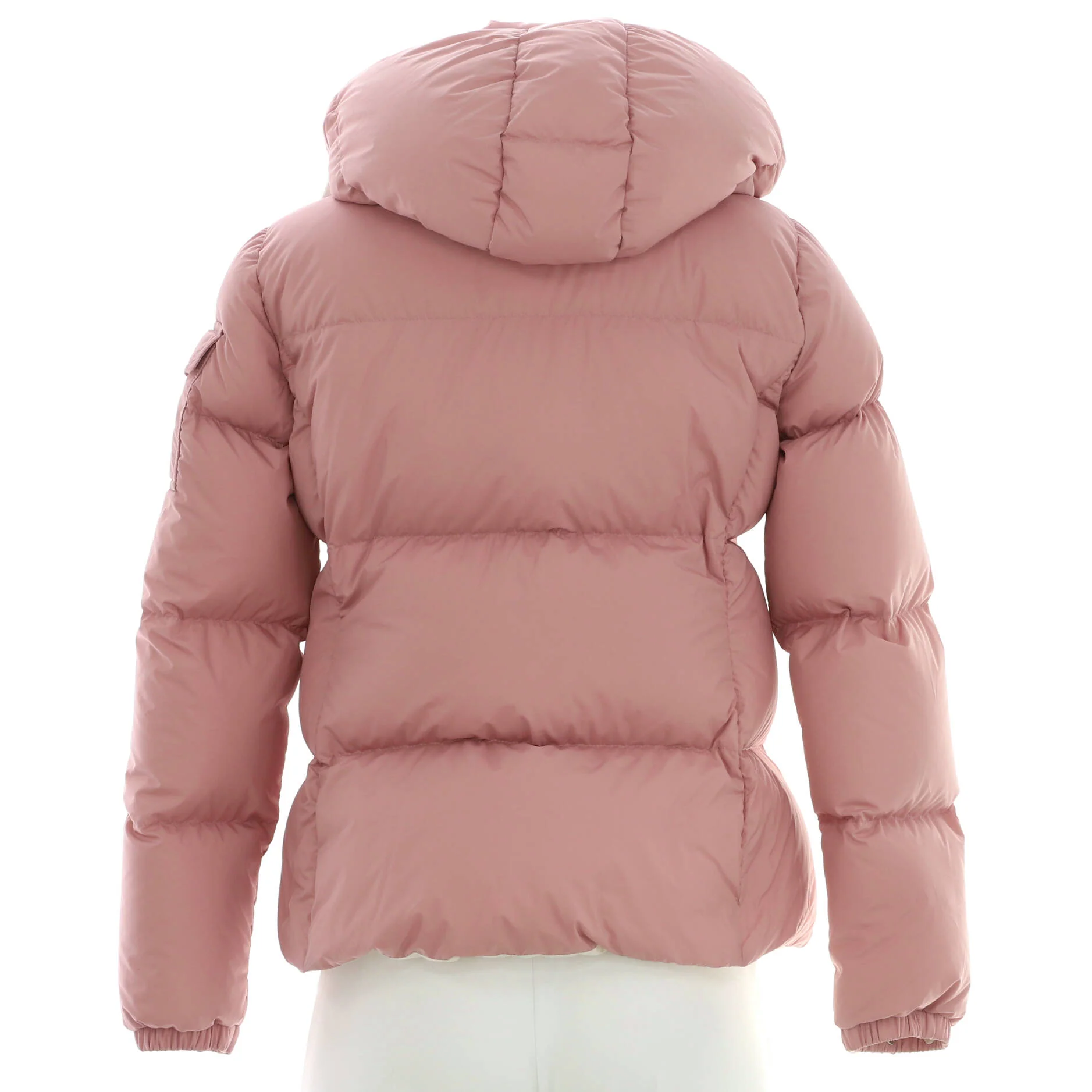 Women's Fourmines Hooded Puffer Jacket Quilted Polyester with Down - Image 4