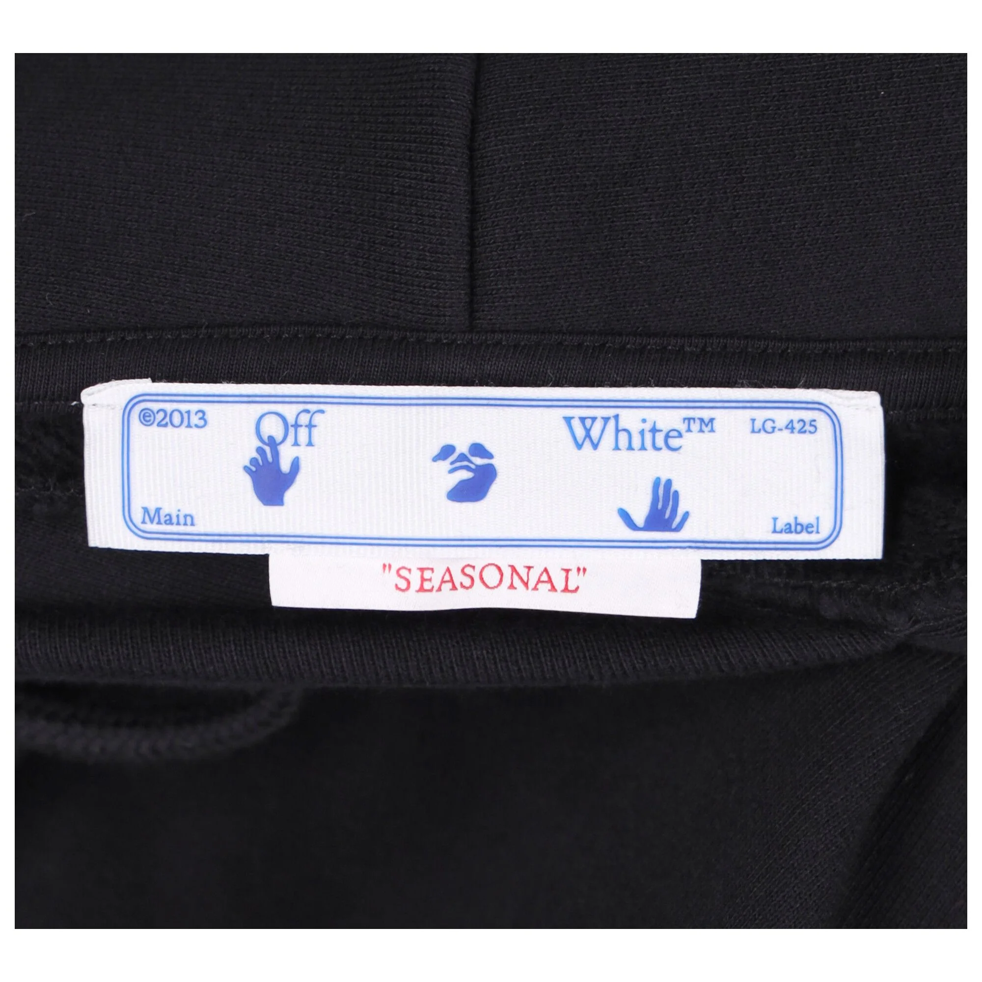 Men's Off-White Caravaggio black Crowning print hoodie - Image 4