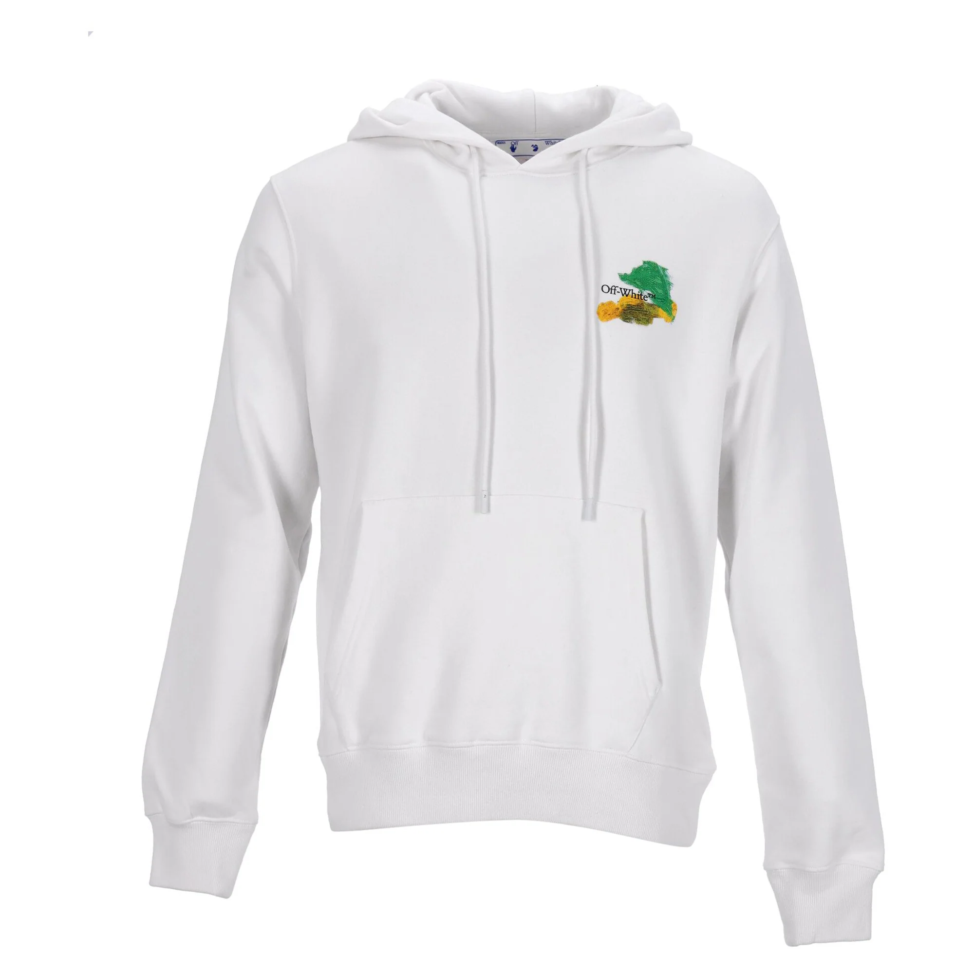 Men's Off-White Hoodie white with print