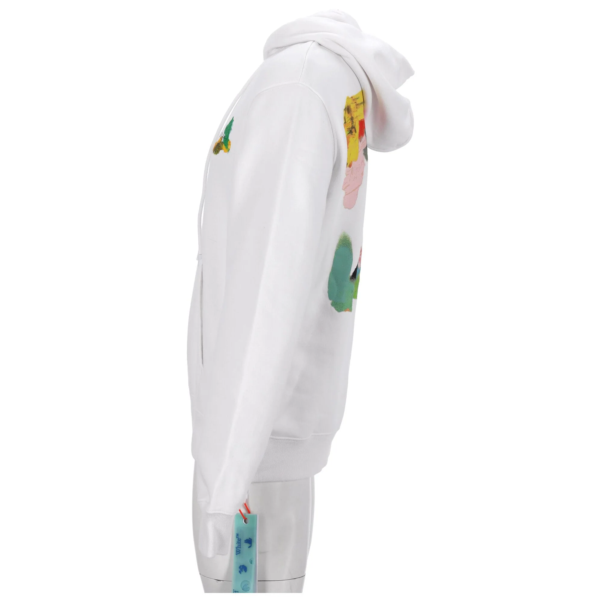 Men's Off-White Hoodie white with print - Image 6