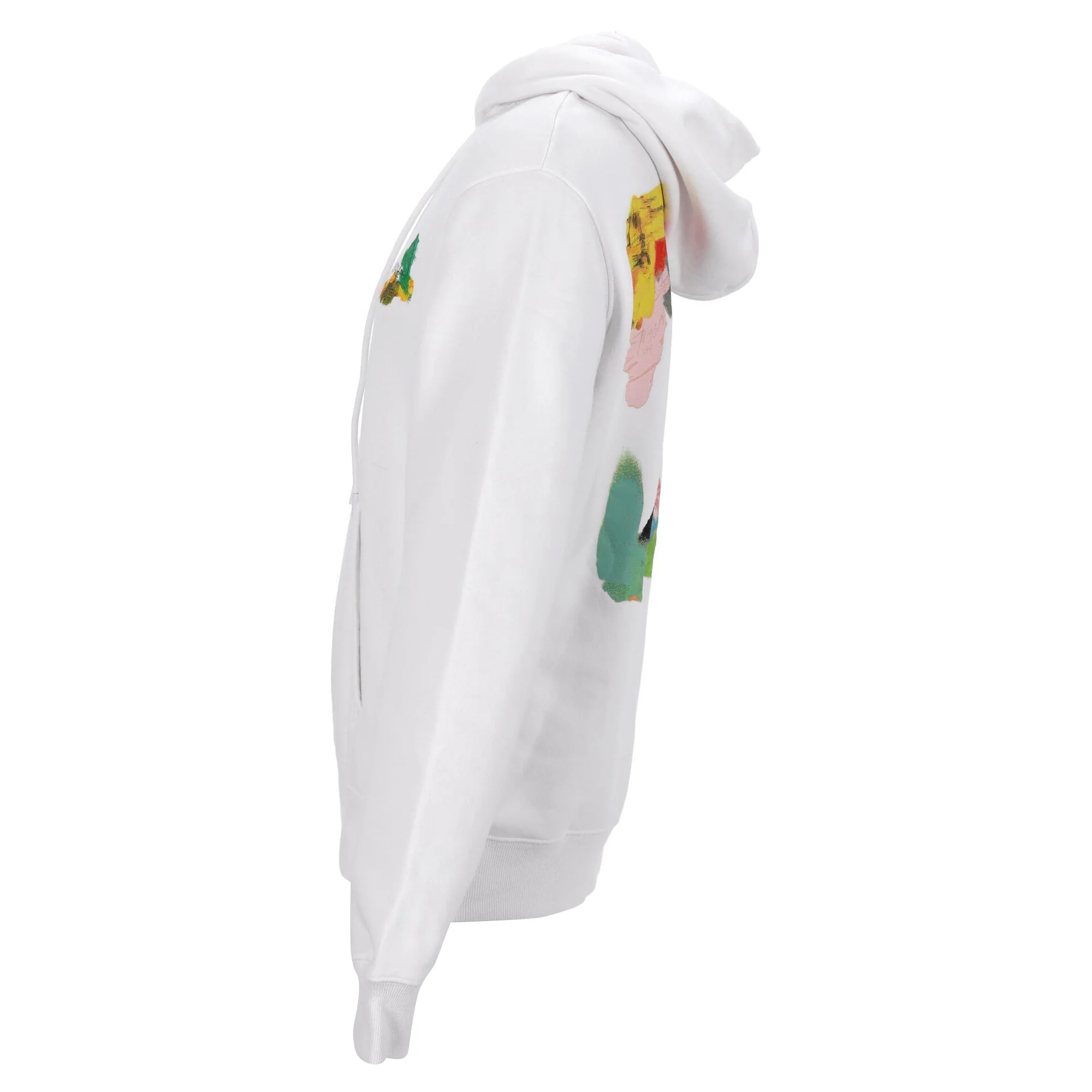 Men's Off-White Hoodie white with print - Image 2