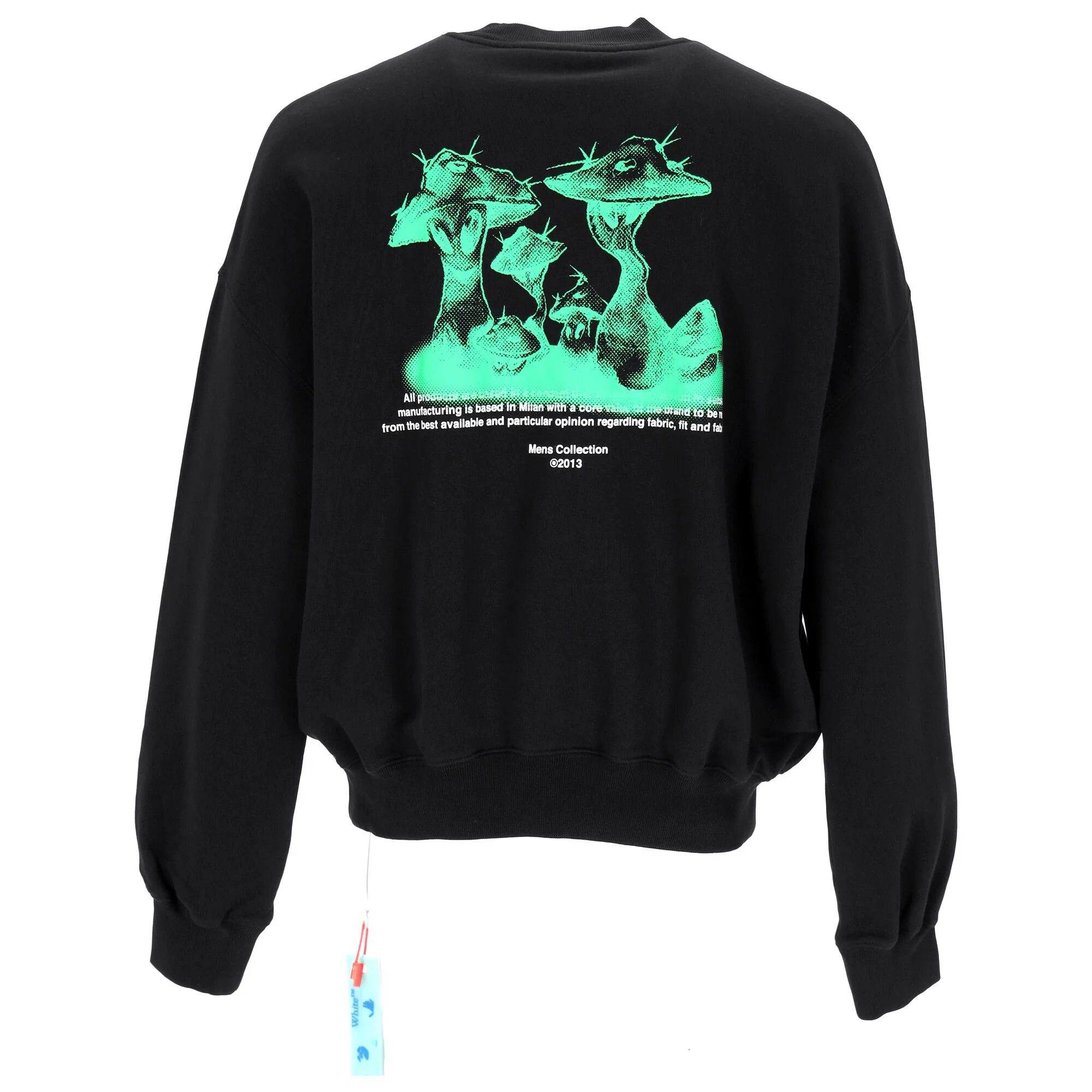 Men's Off-White Sweatshirt mushroom print - Image 3
