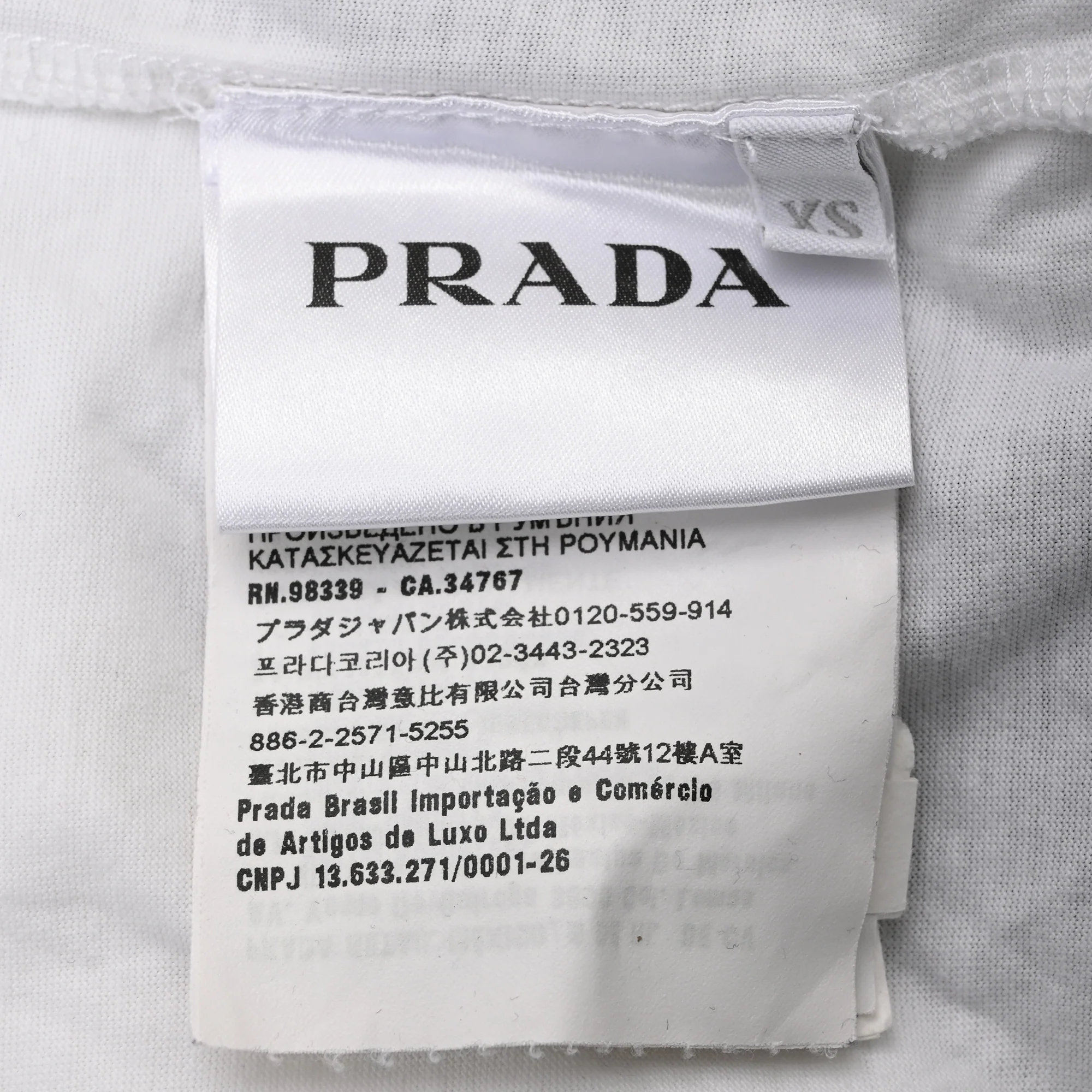 Men's  Prada Graphic Printed T-Shirt in Cotton - Image 5