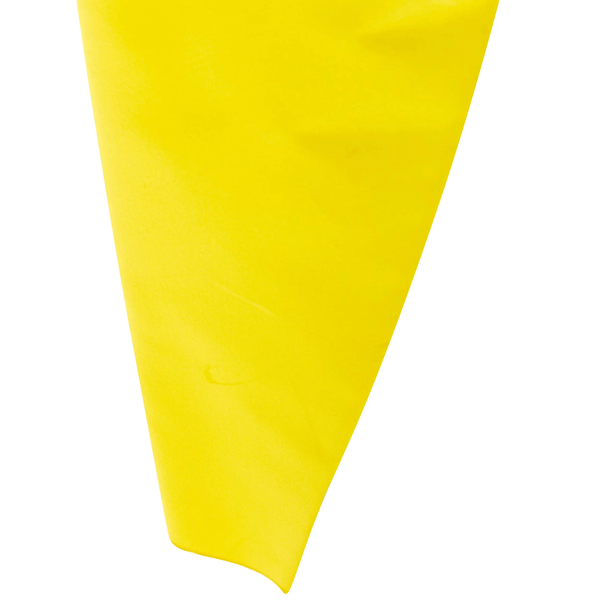 Women's PRADA 2022 Raf Simons Runway yellow satin split high waisted midi skirt IT42 M - Image 7