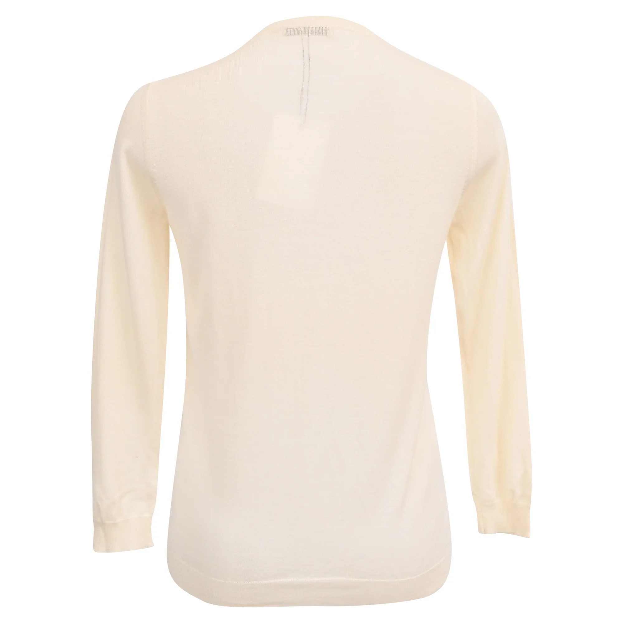 Women's Prada Buttoned Cardigan in Ivory Cashmere - Image 3